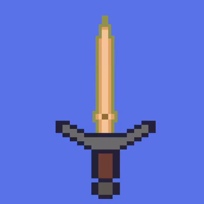 Generative Pixel Swords #5