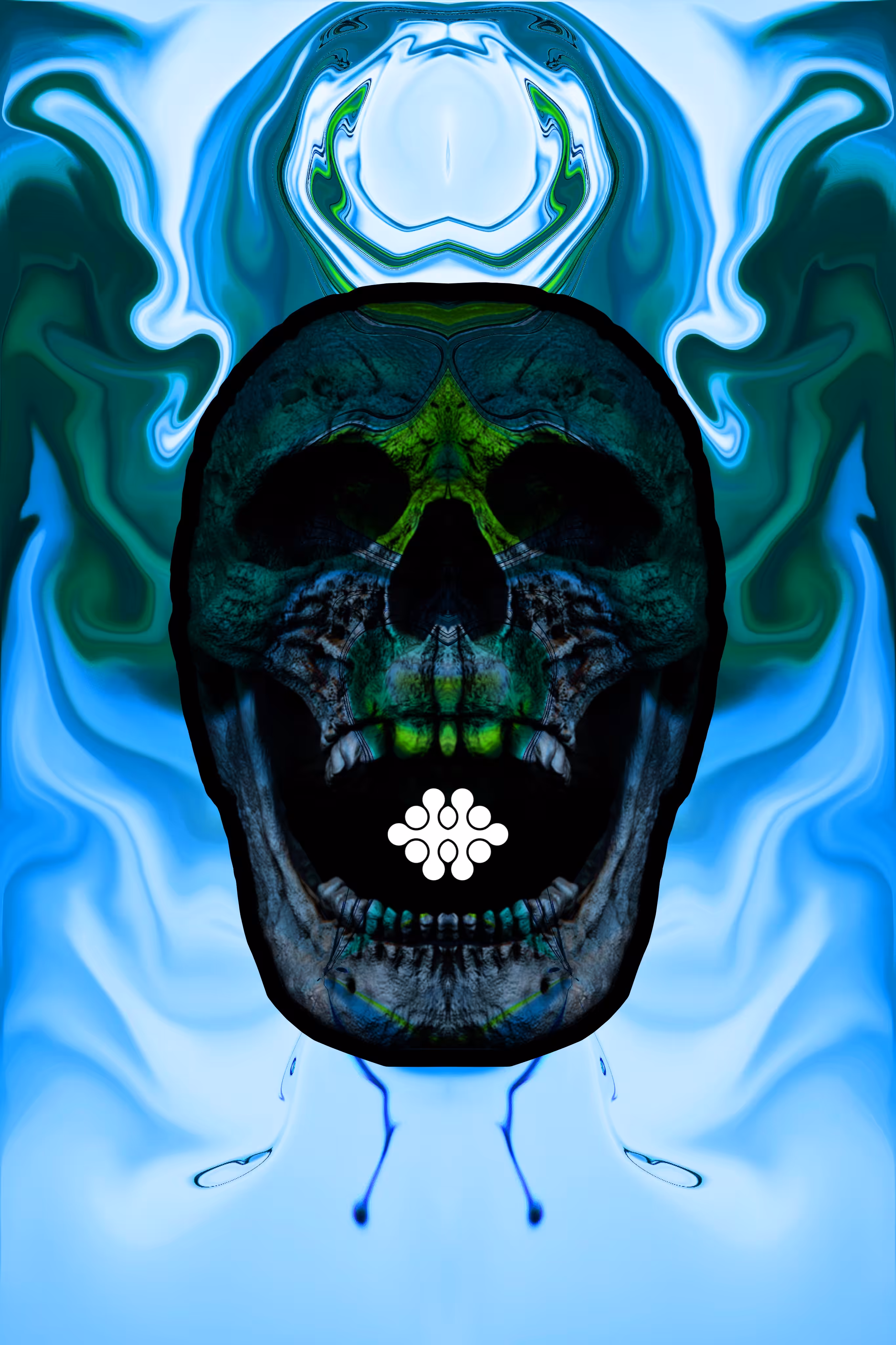 "Ephemeral Grins: A Skull's Whisper"