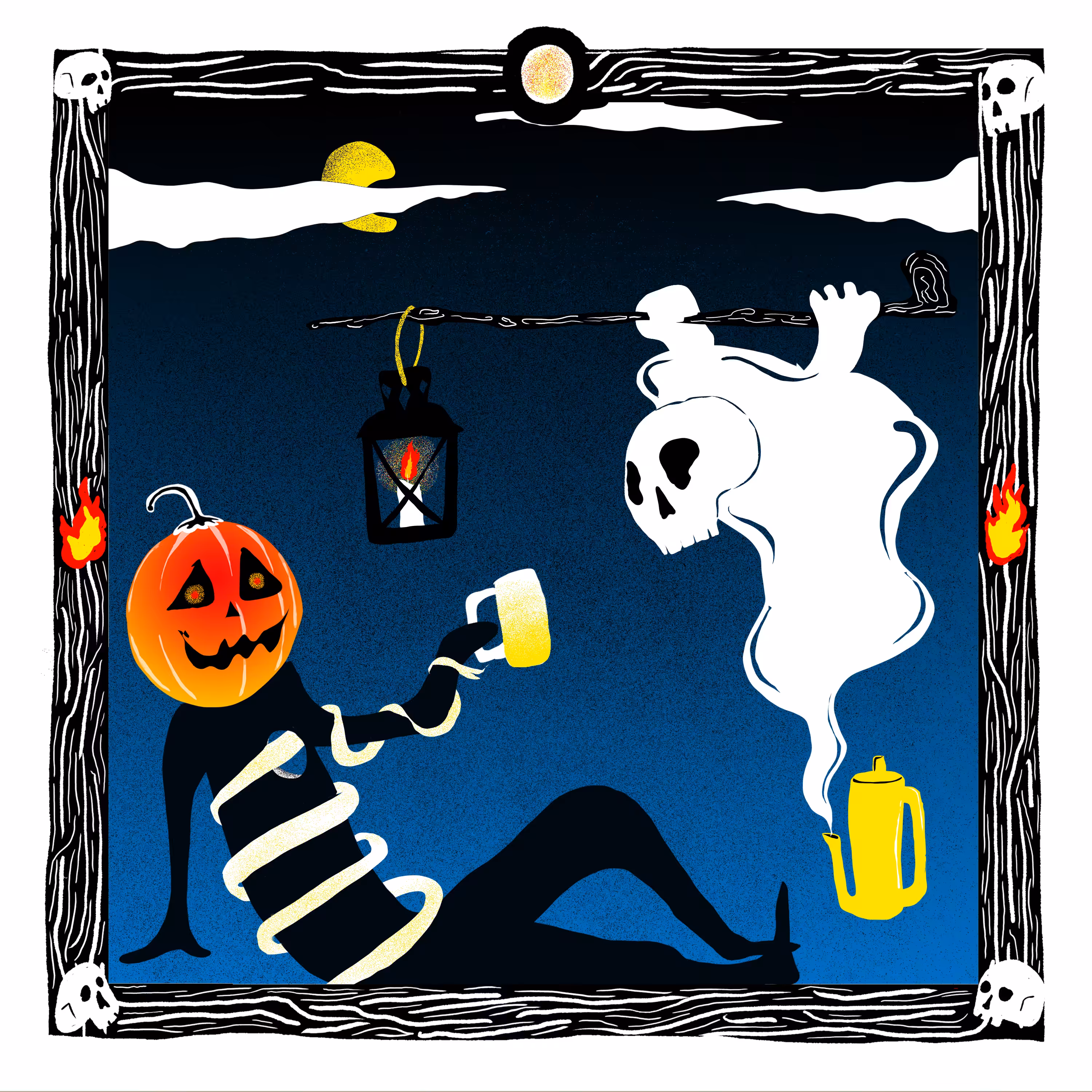 Horror Party in Once Night