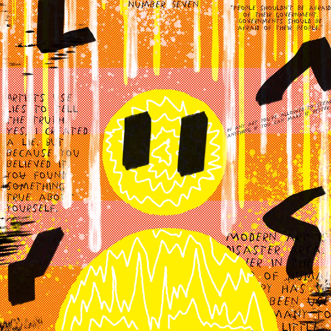 THIS IS A HANDMADE PFP - NUMBER SEVEN