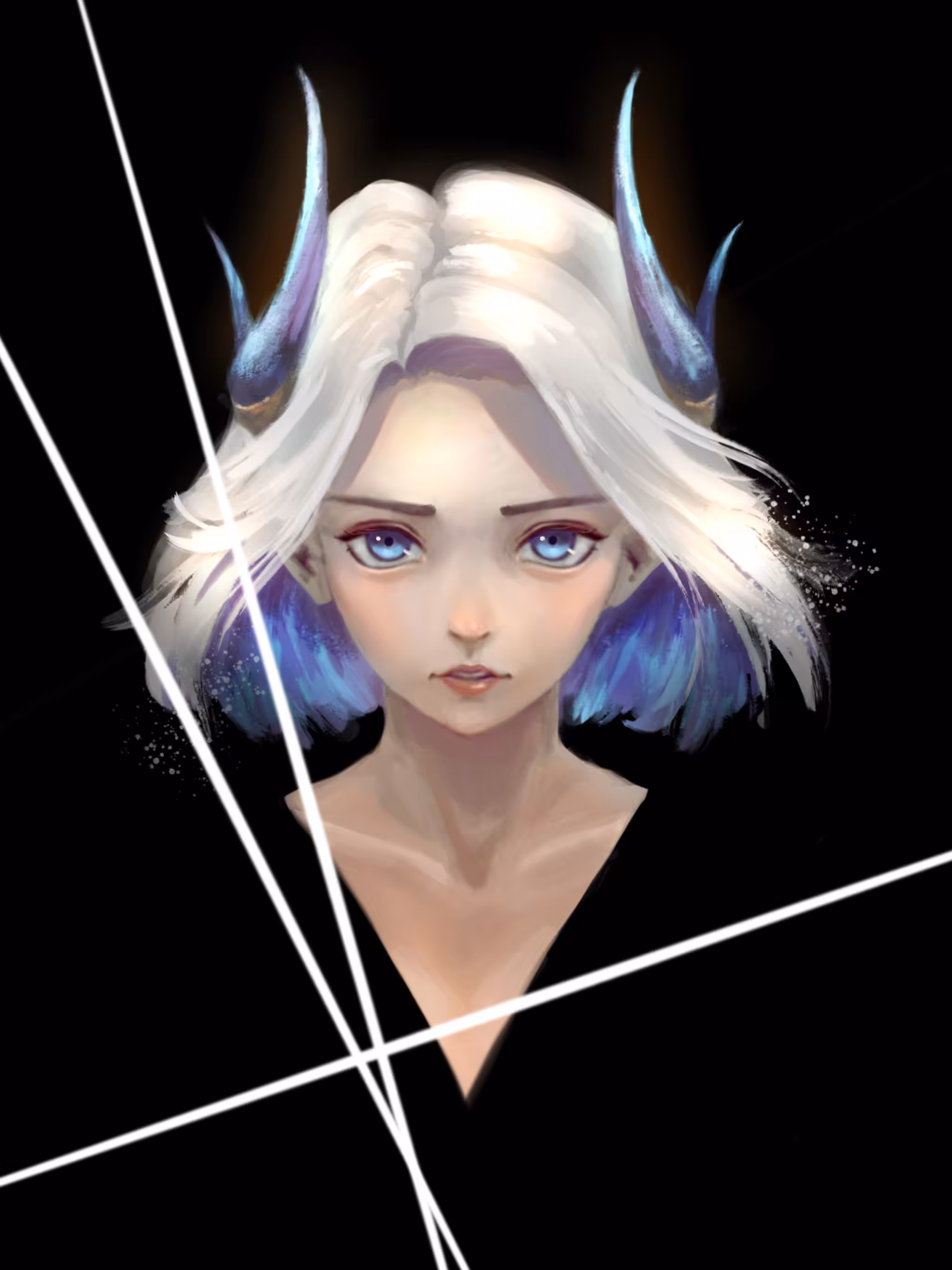 Portrait - Shattered