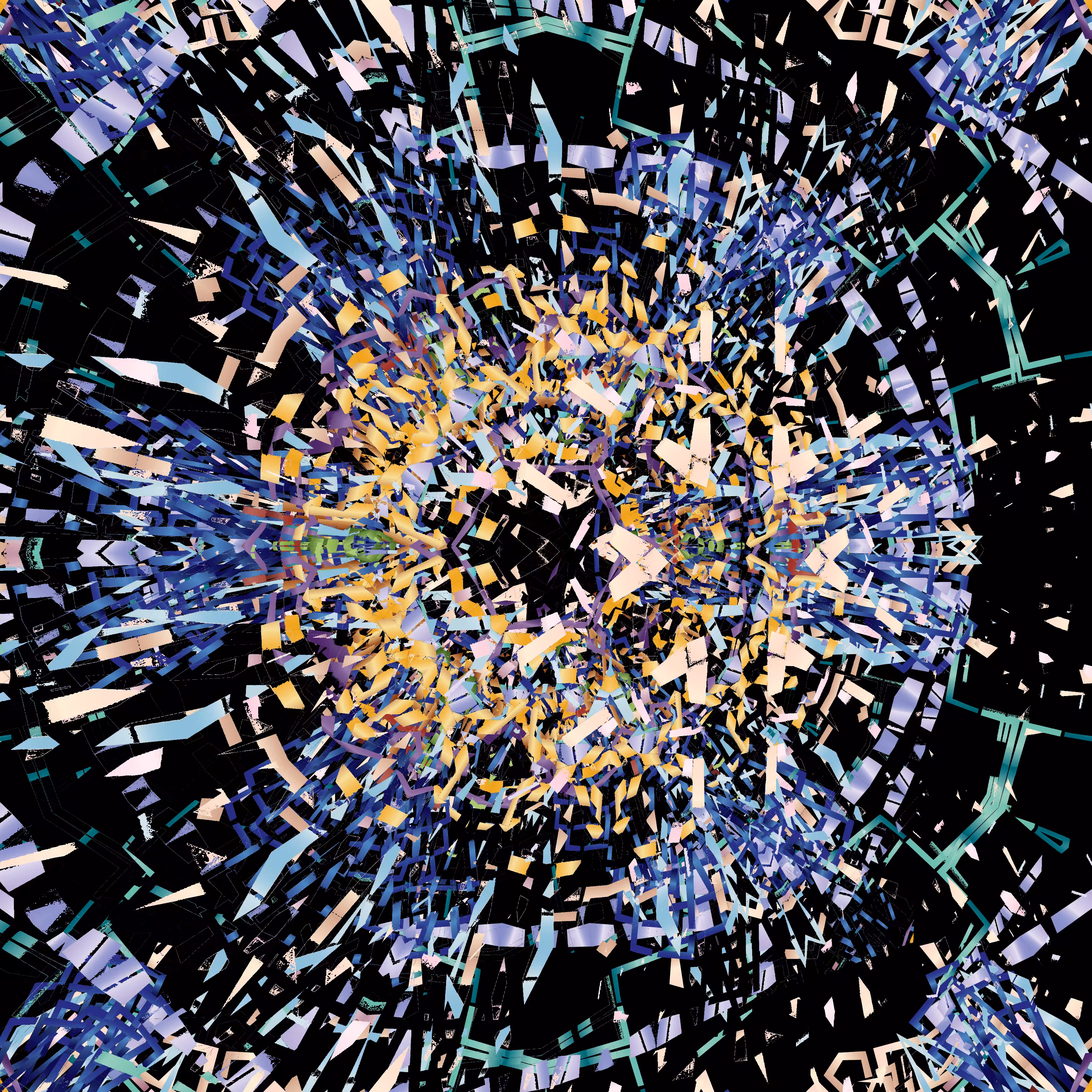 Exploded 3D Fractal