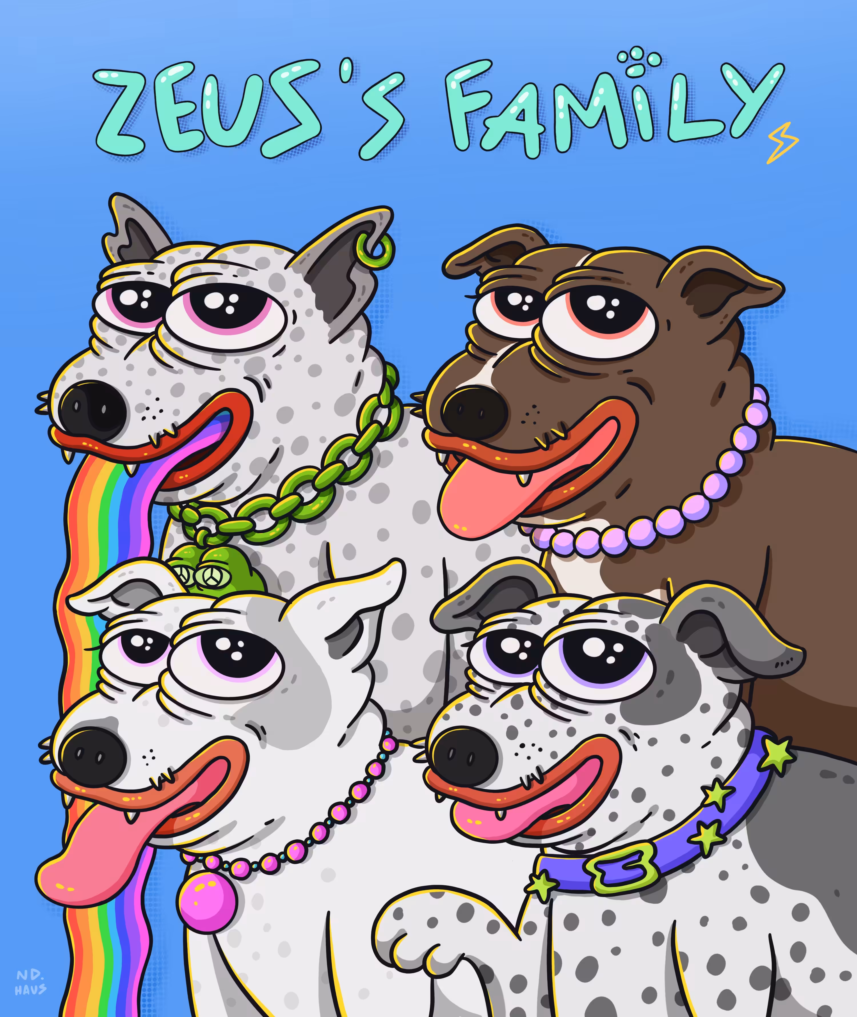 Zeus's Family 💚🌈