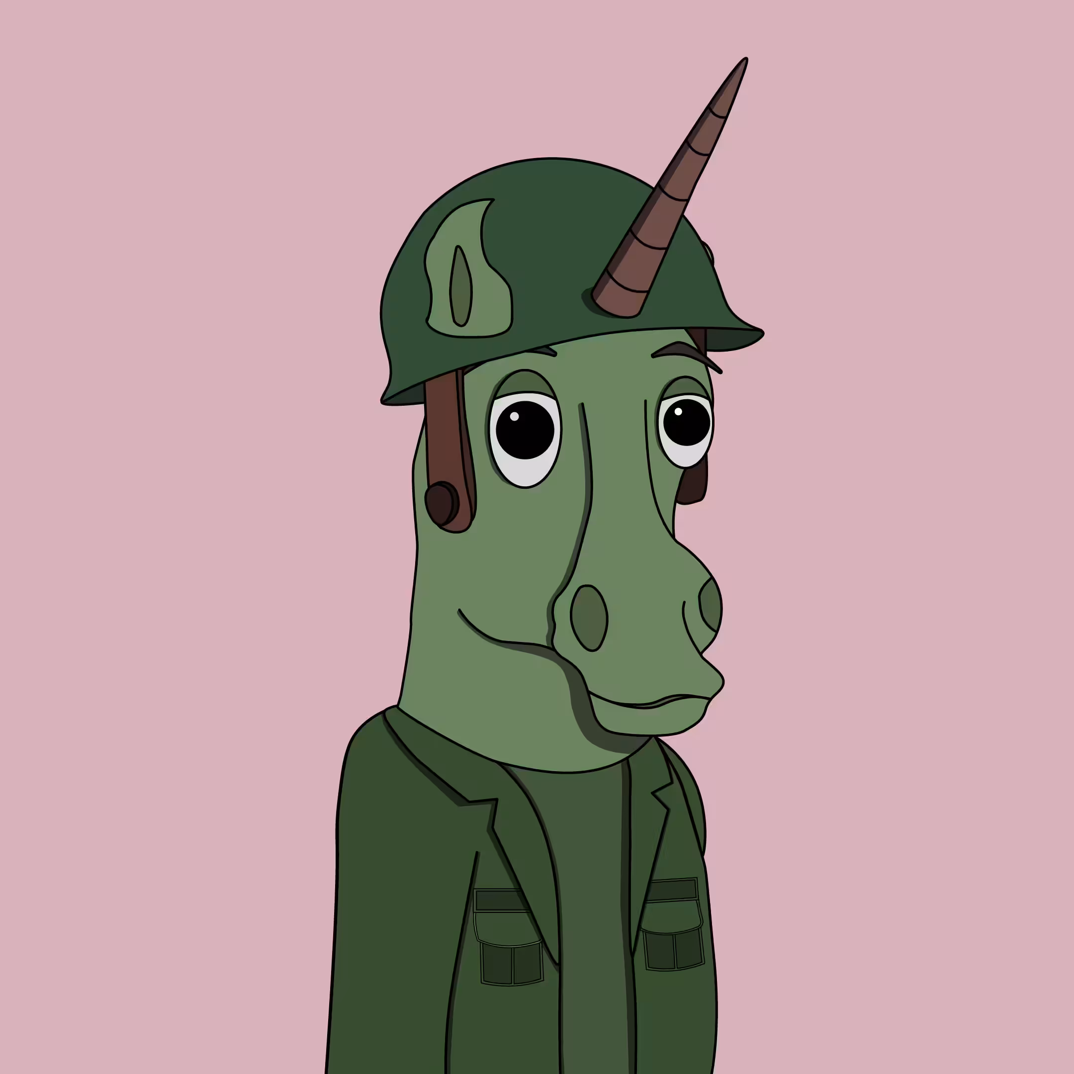 Awesome Unicorn - Soldier #193