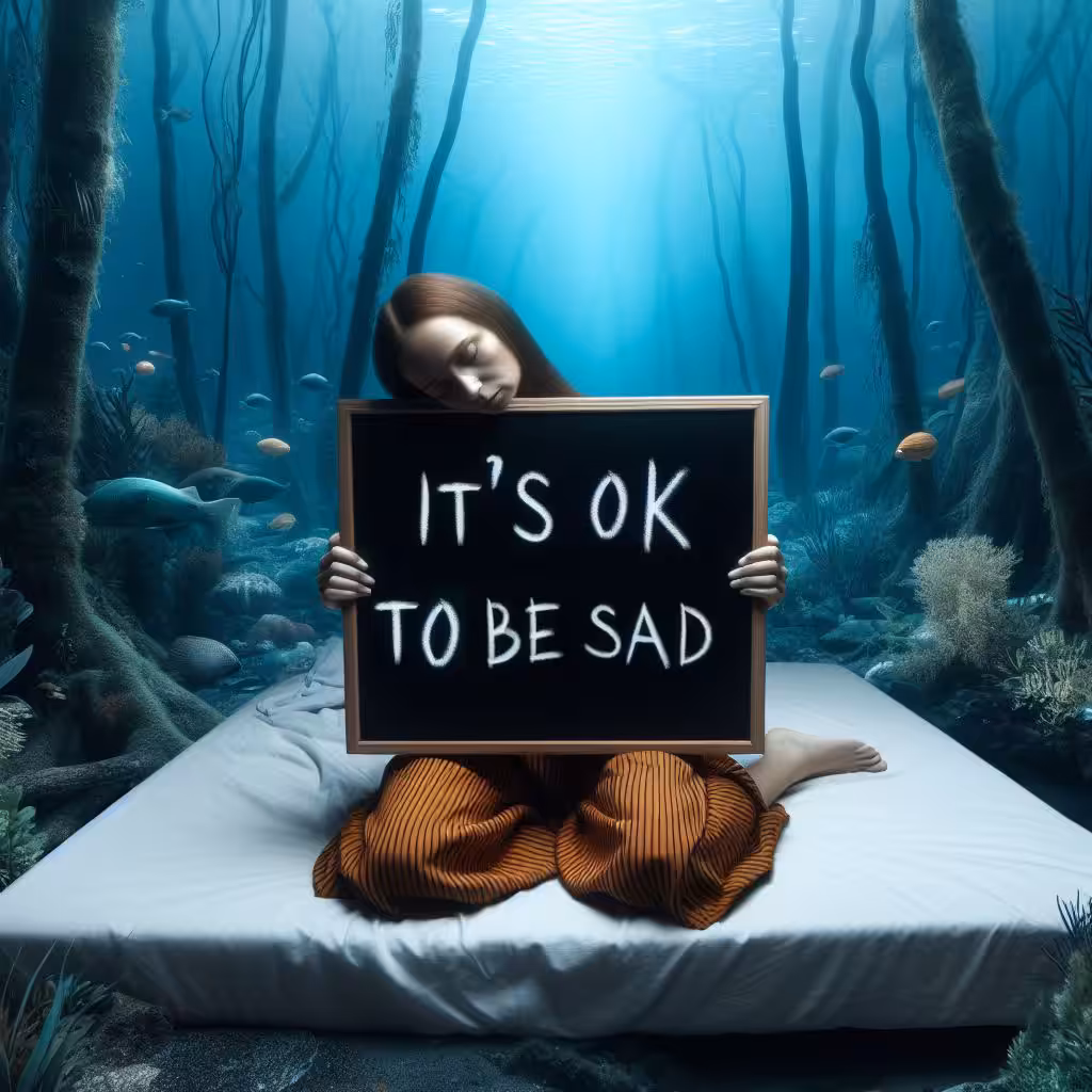 It's ok to be sad