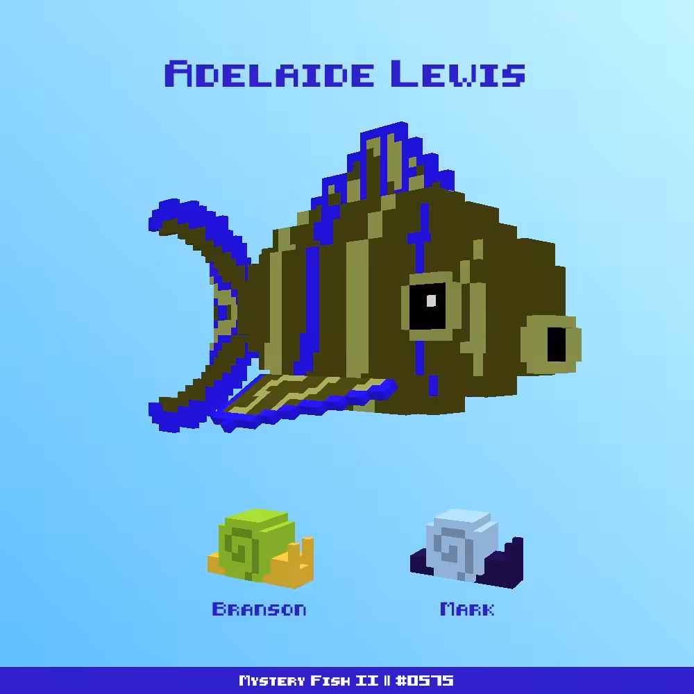 Adelaide Lewis :: Mystery Fish 0575/1000 