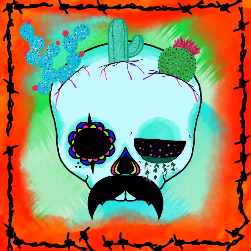 Mexican Candy Skulls #24