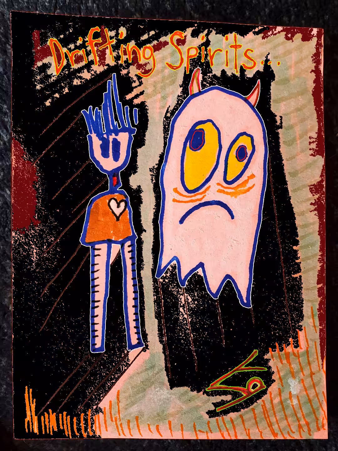 "Drifting Spirits" by Richard F. Yates (Holy Fool)