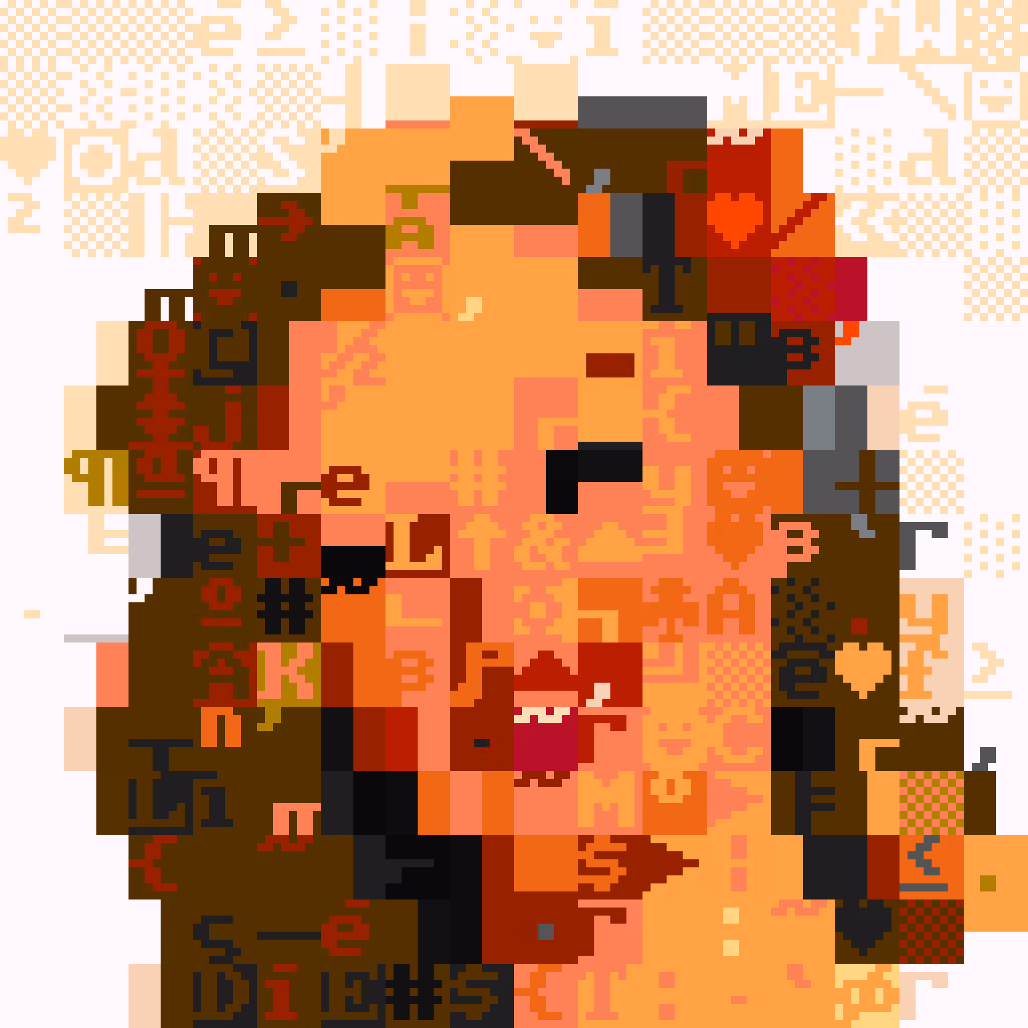 DOS-up girl #043