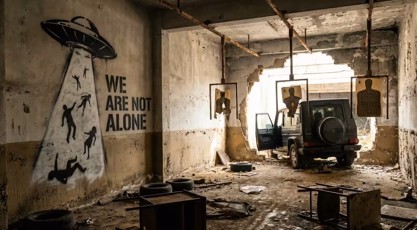 cinematic widescreen: abandoned gun range