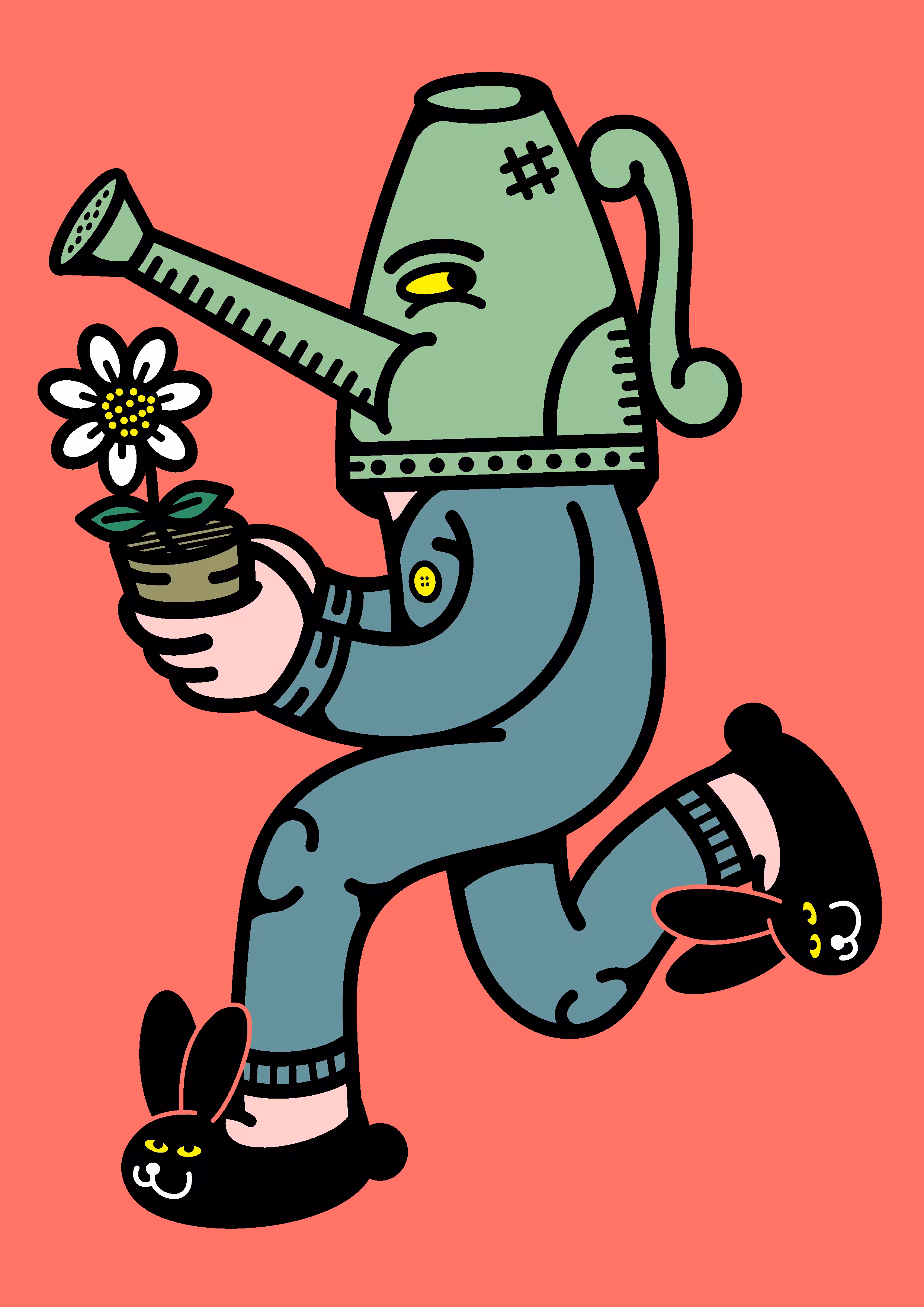  Watering-Man