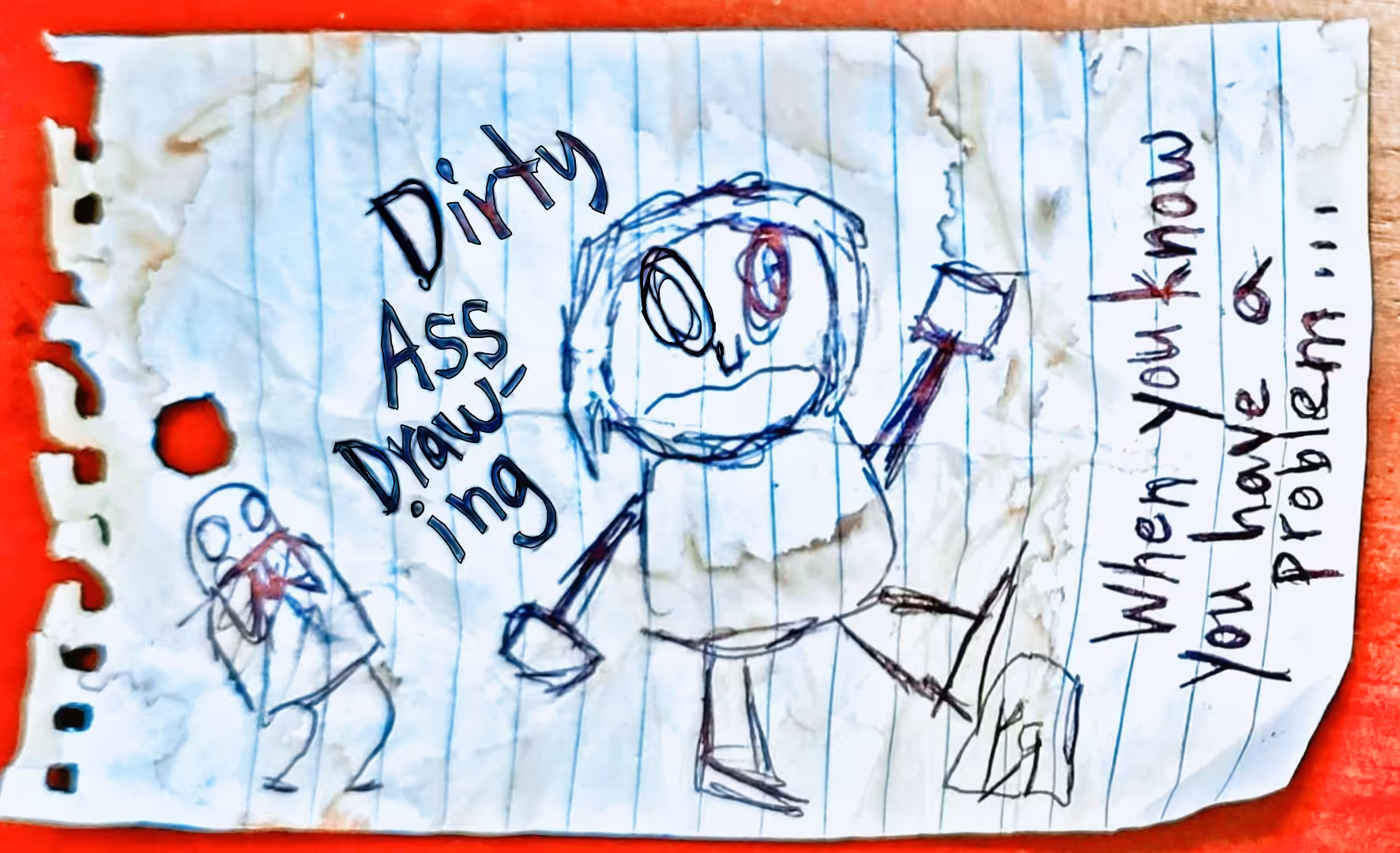 "Dirty Ass Drawing" by Richard F. Yates (Holy Fool)