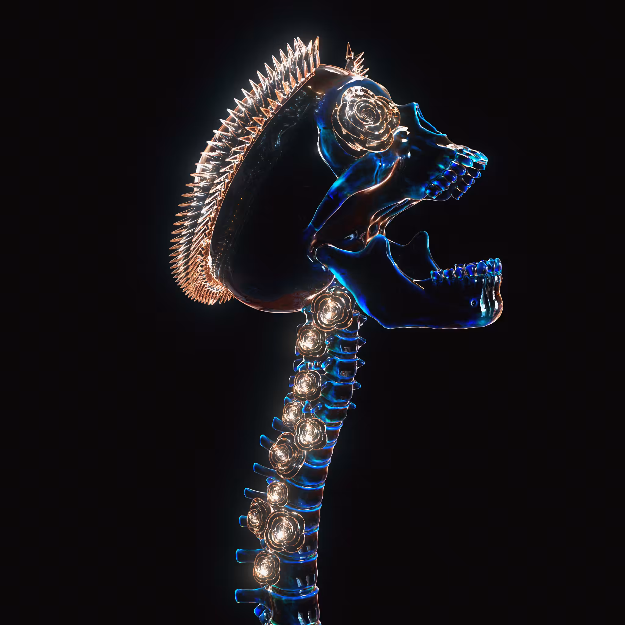 In the form of a skeleton #81