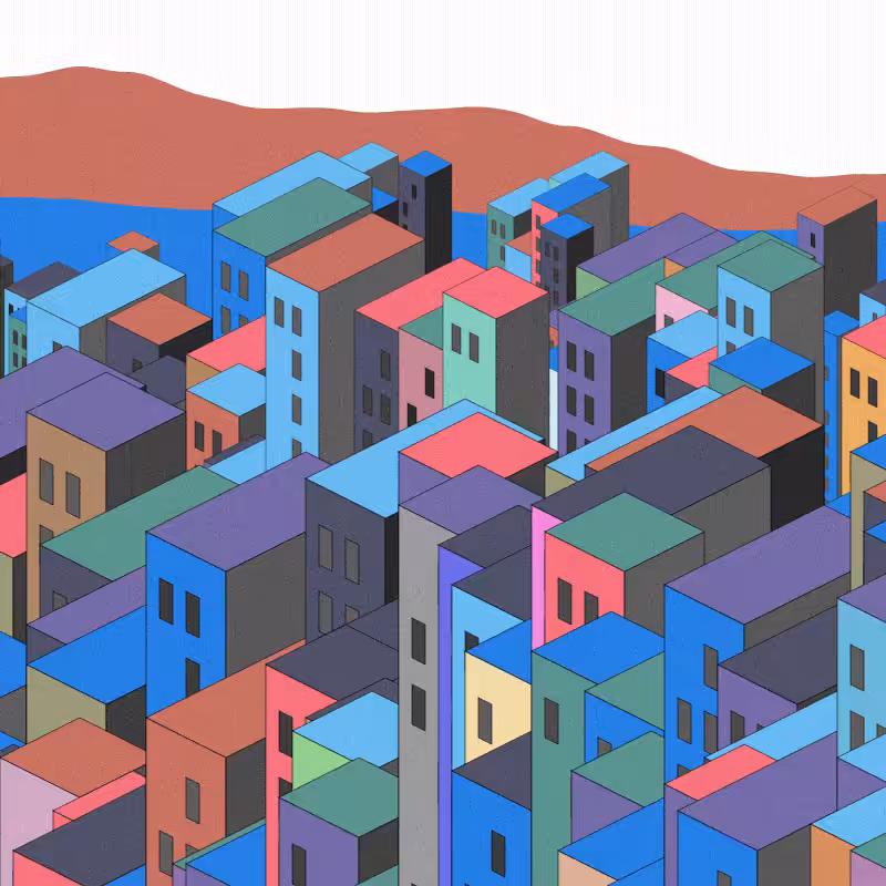 Coloured City #10