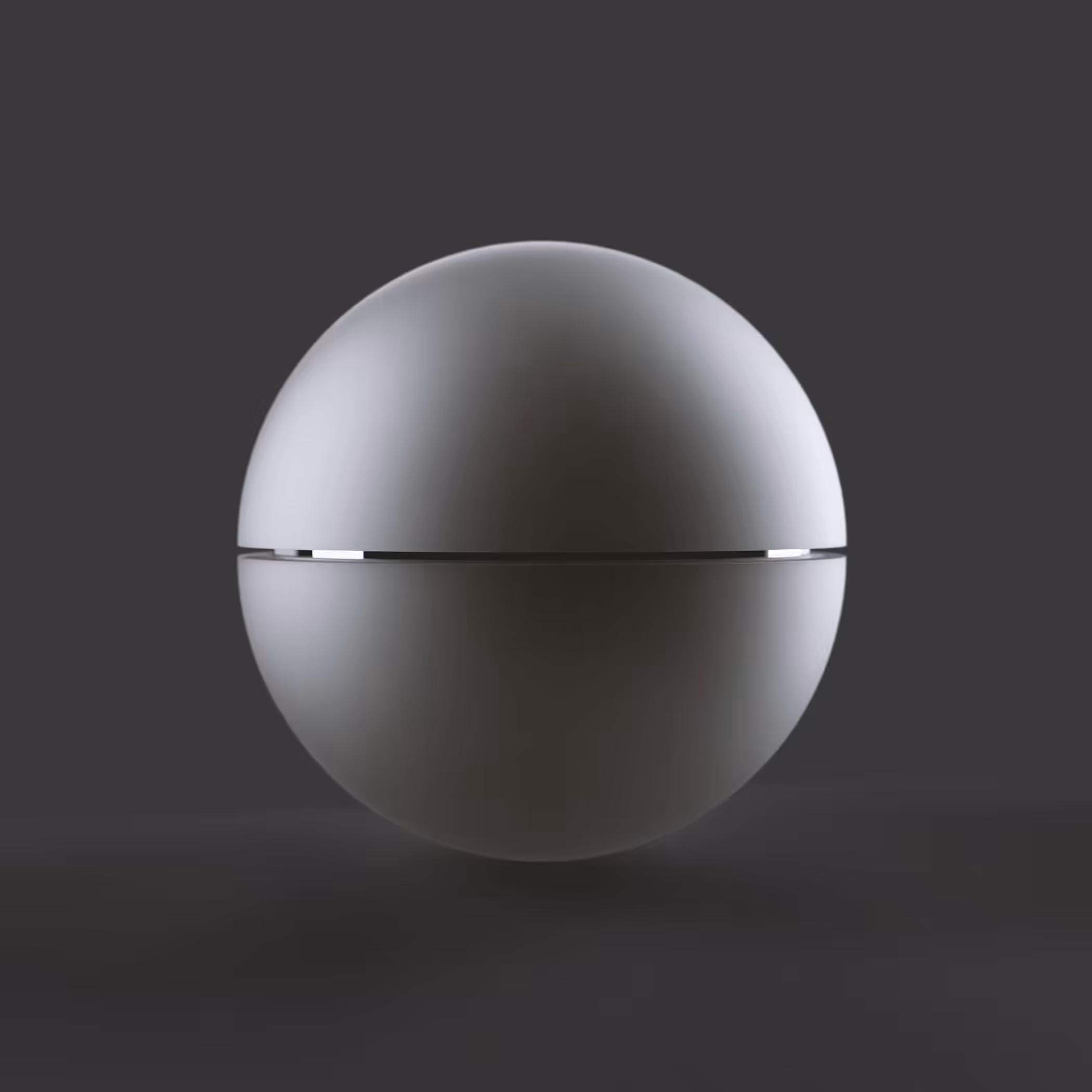 Geom Sphere - Frosted Glass