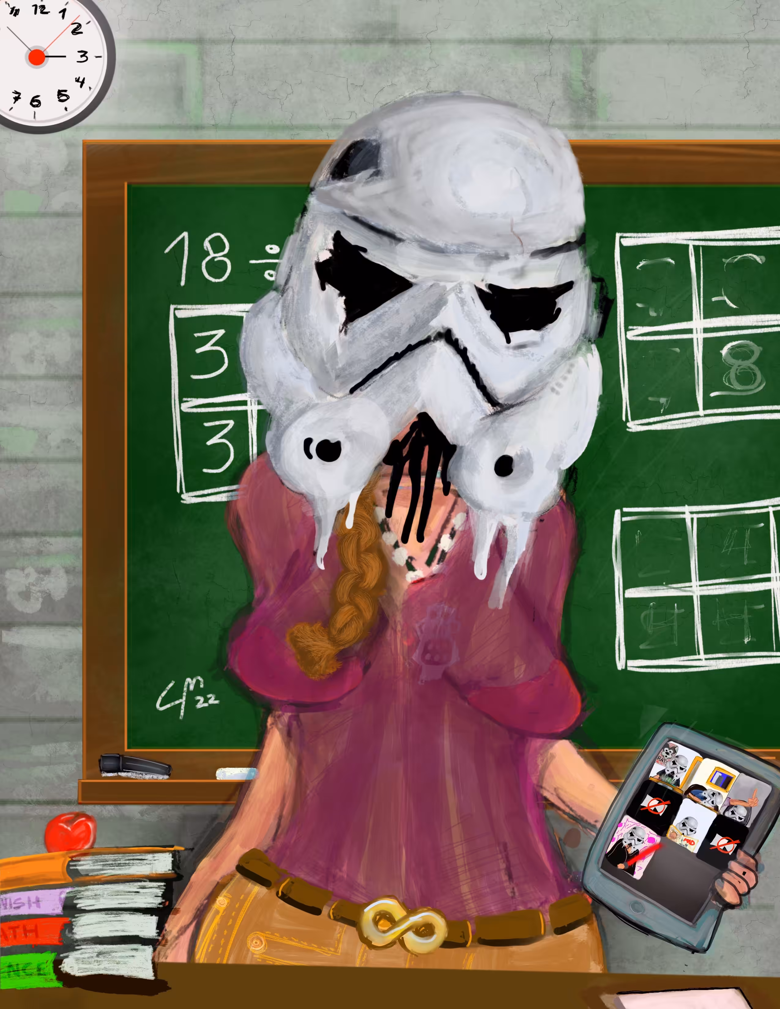 004 Melted Trooper