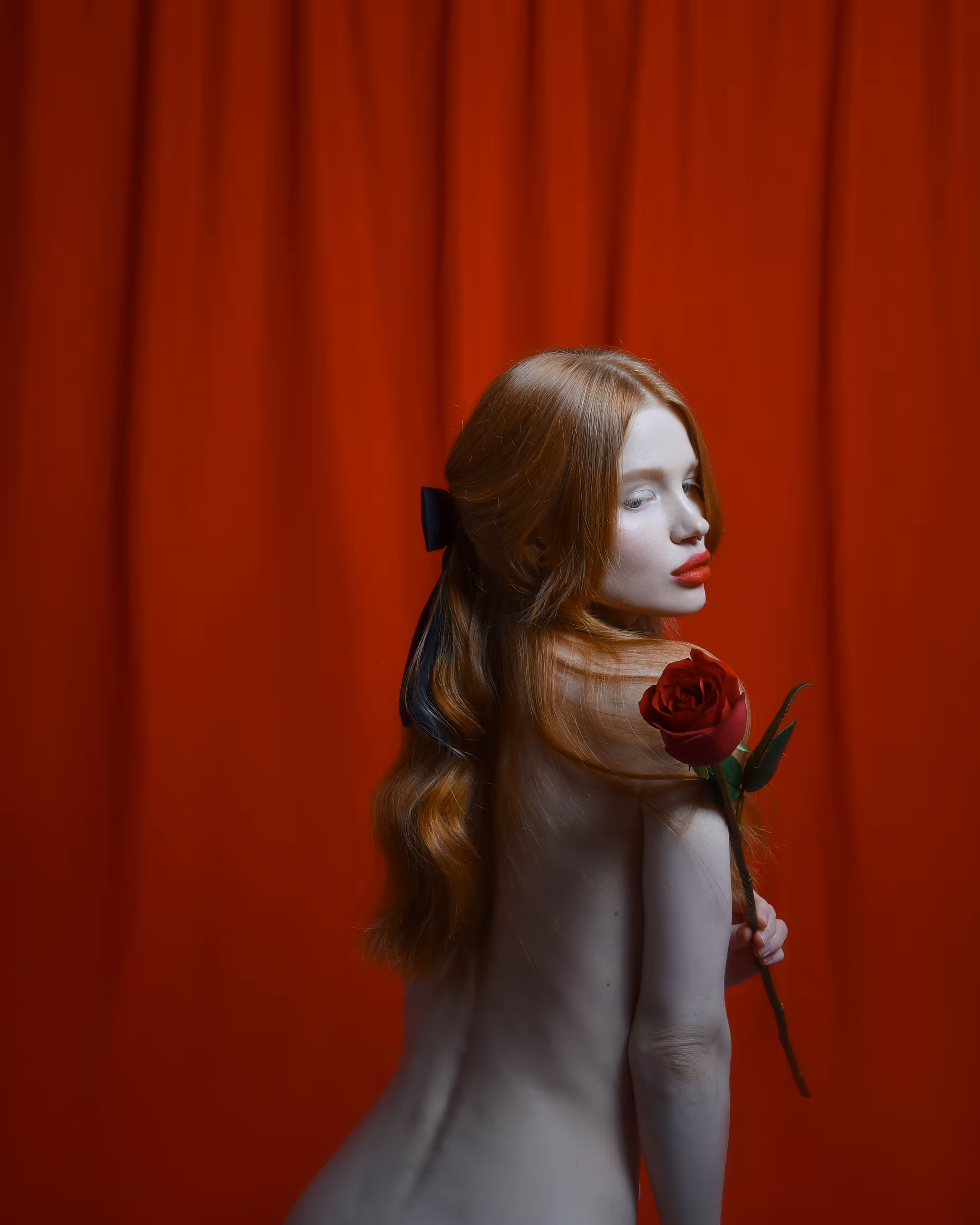 A Rose in a Sea of Flames