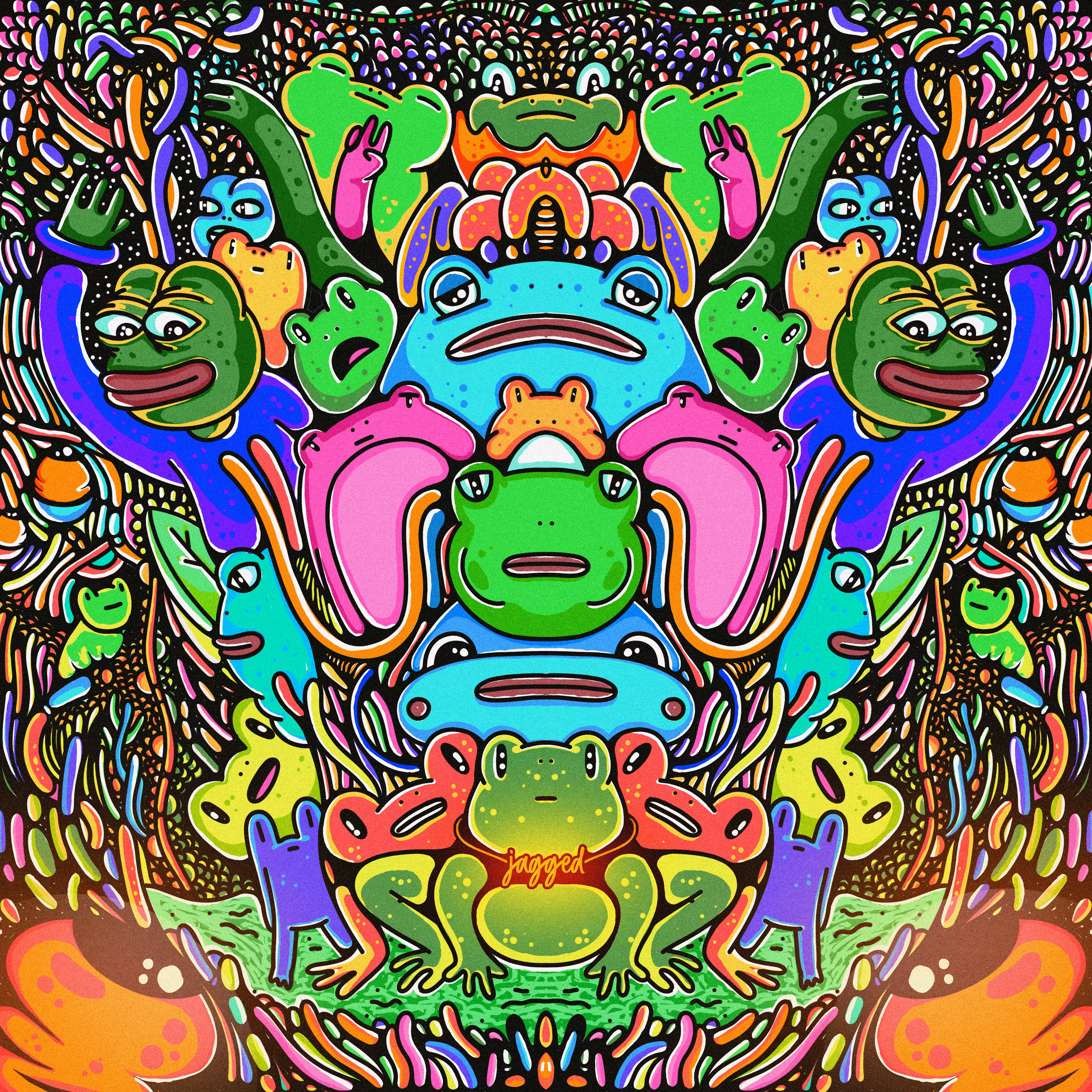 Big Frog Family