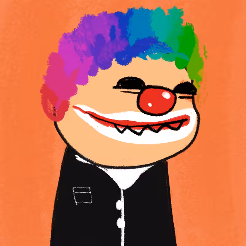 Peculiar clown #10