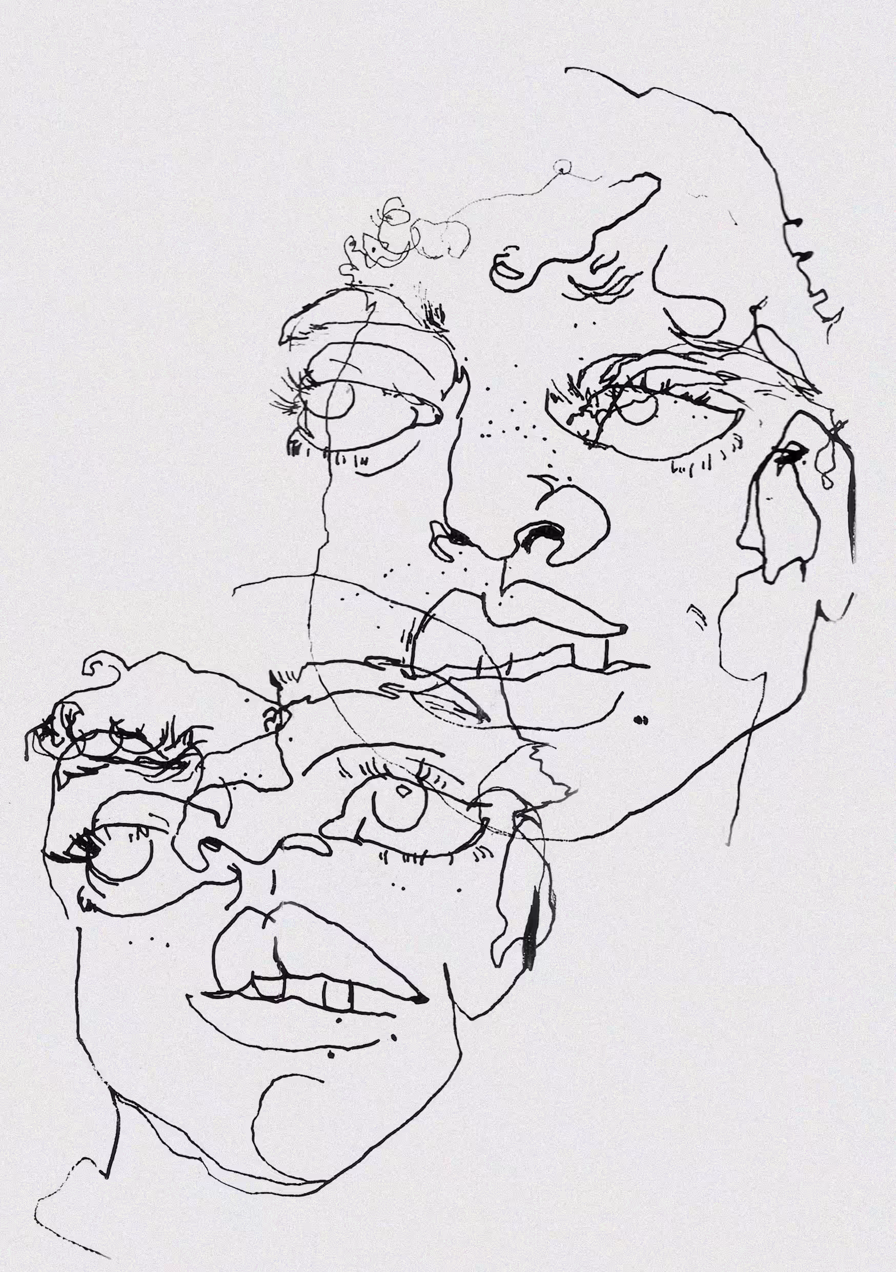 INK & MY HAND: Self portrait