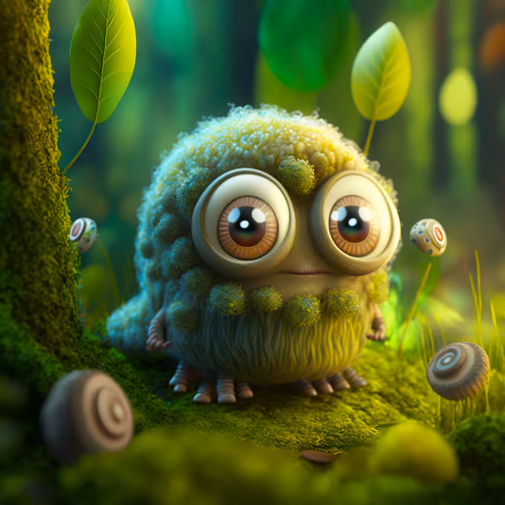 Mossy Monster №9