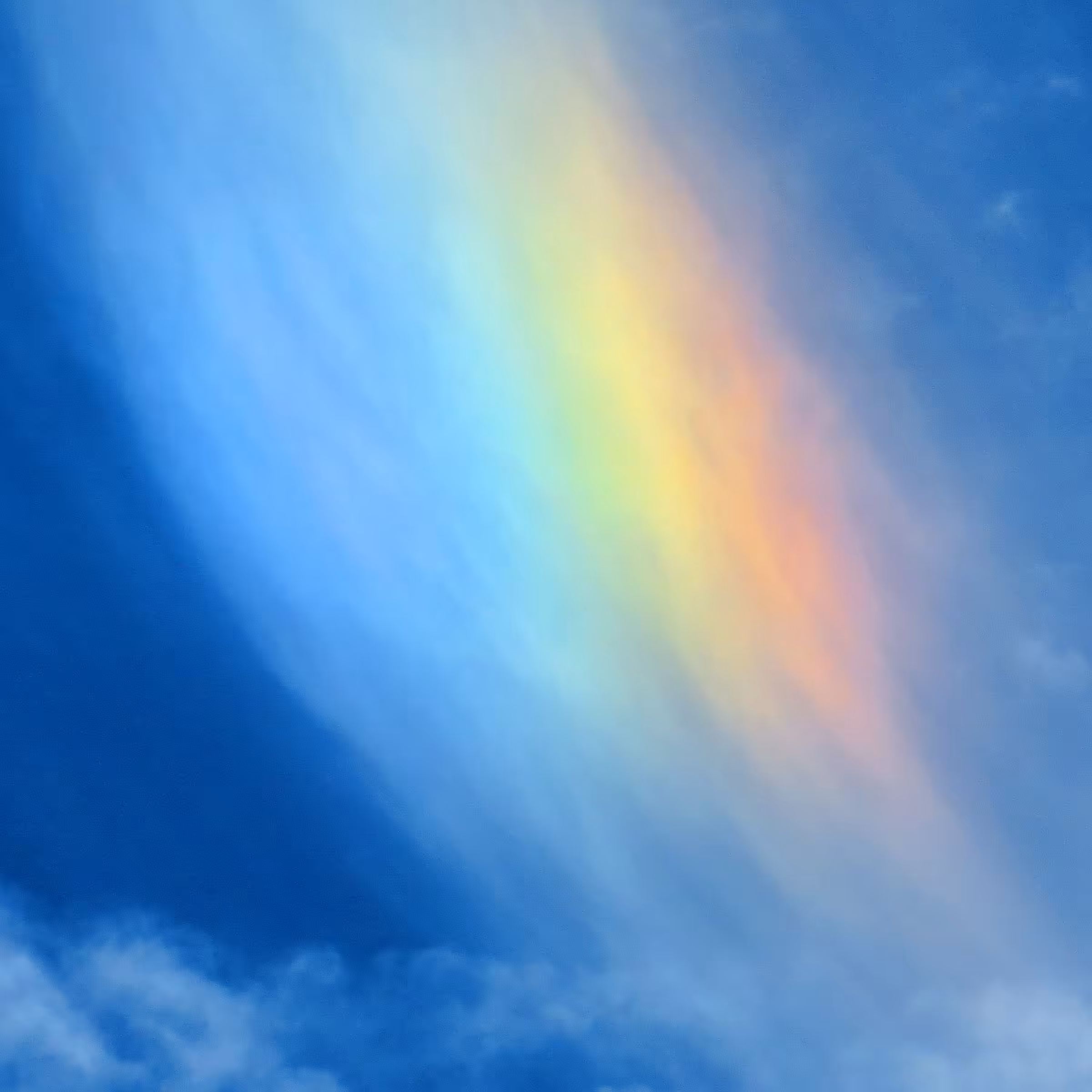 Clouds with Rainbow #1