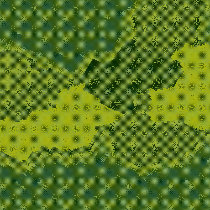 Littlecube Maps: Green Dithering #19