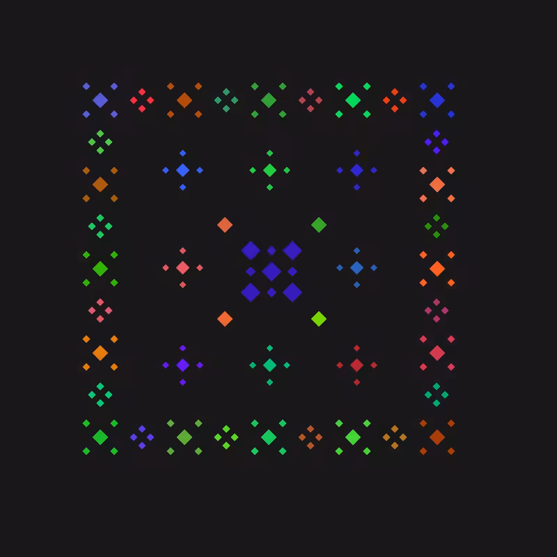 Rotated Squares #9