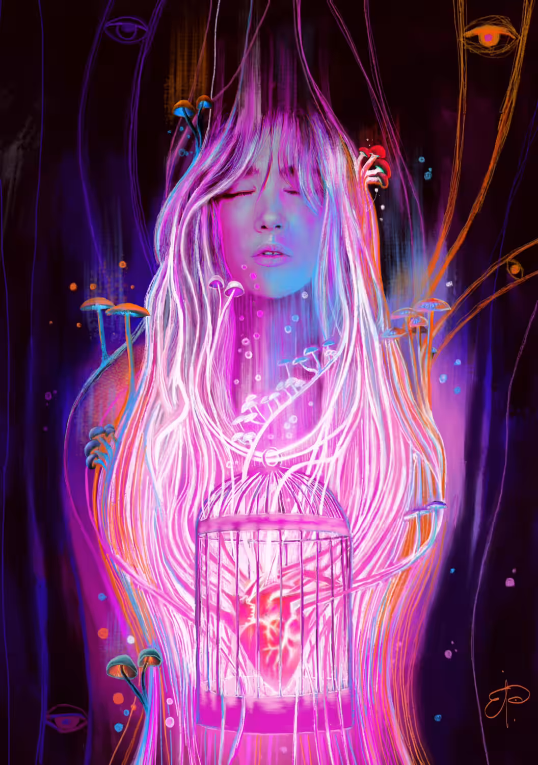 my heart in a cage