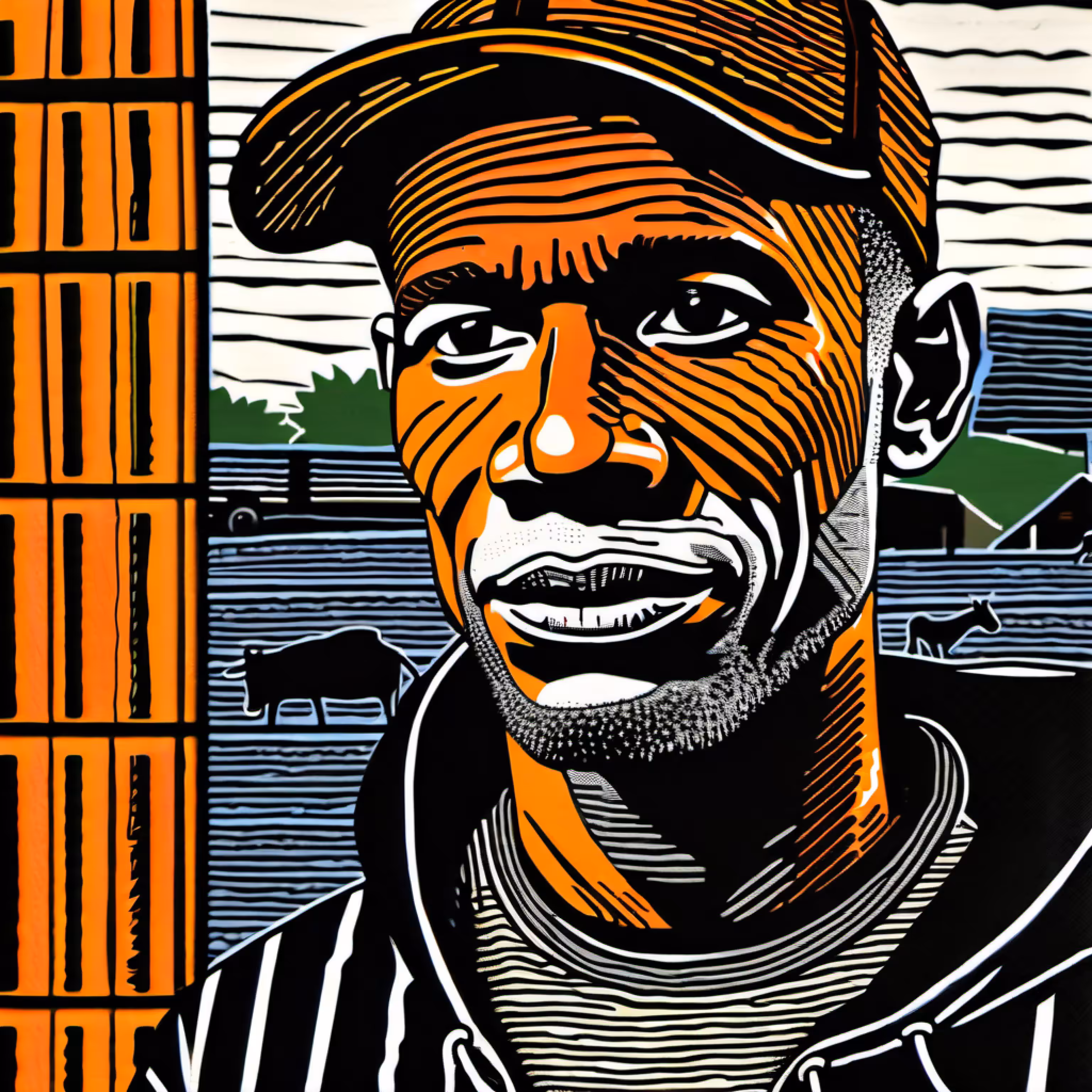Workforce Portrait / Pumpkin Farmer #3