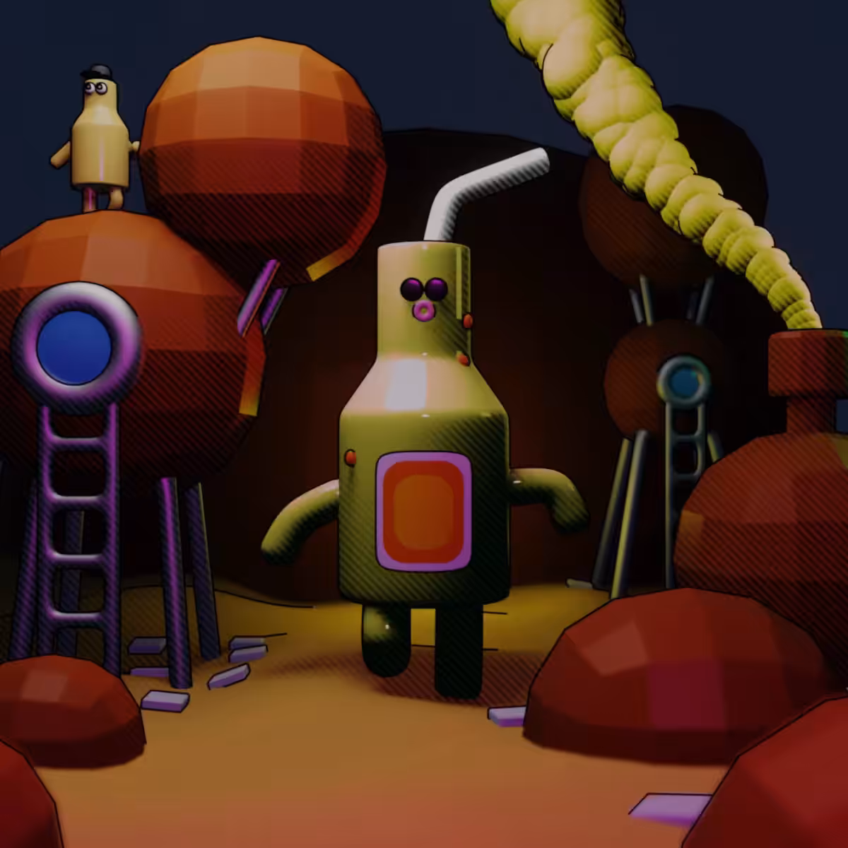 Funky Bottle