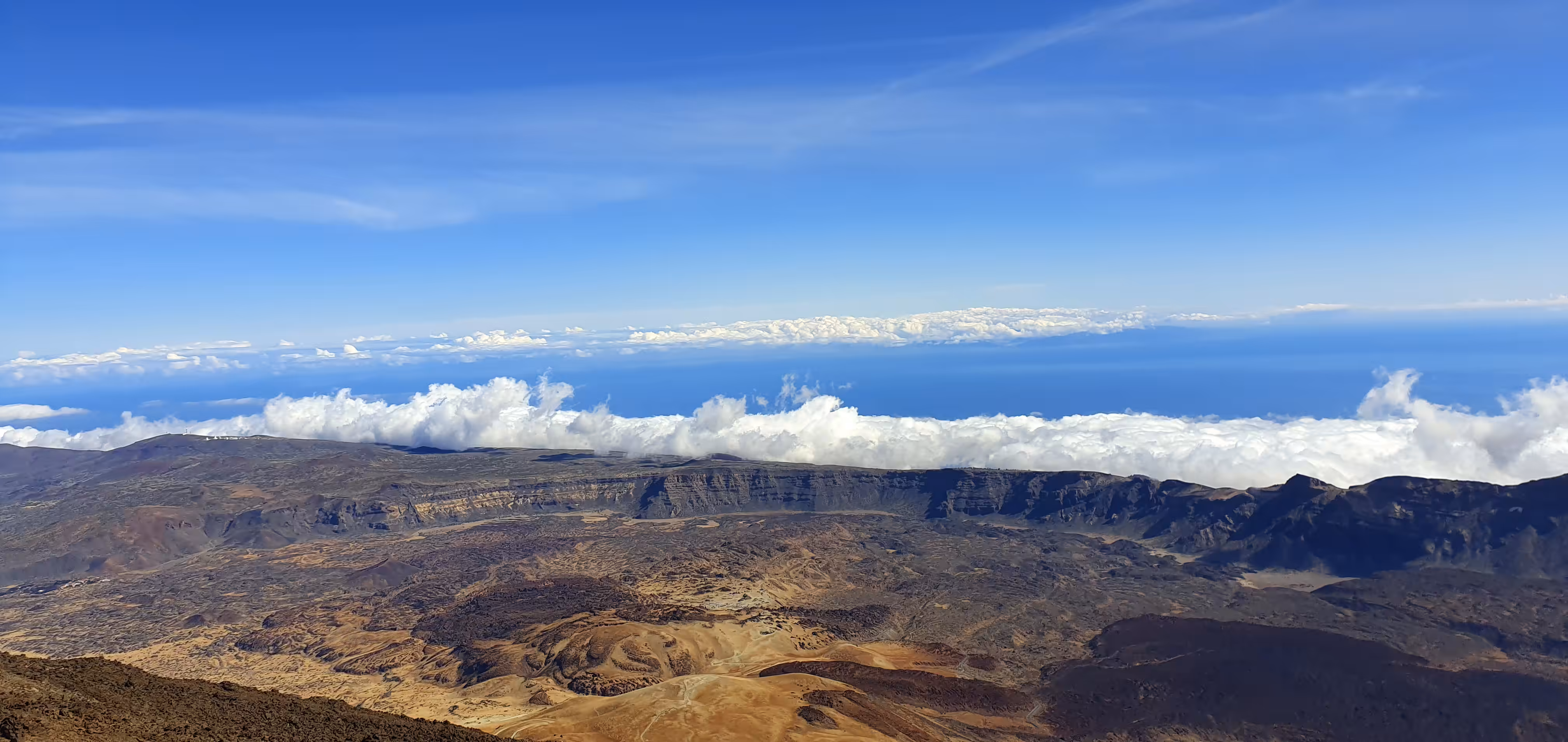 On Top of the World. Teide stratovolcano
