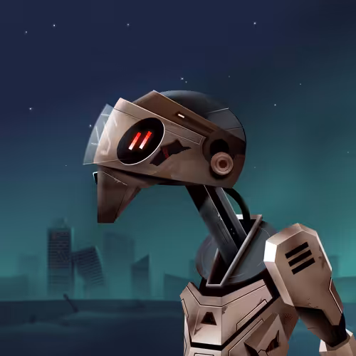 Savage Droids: THEOS Scout Droid B-1376