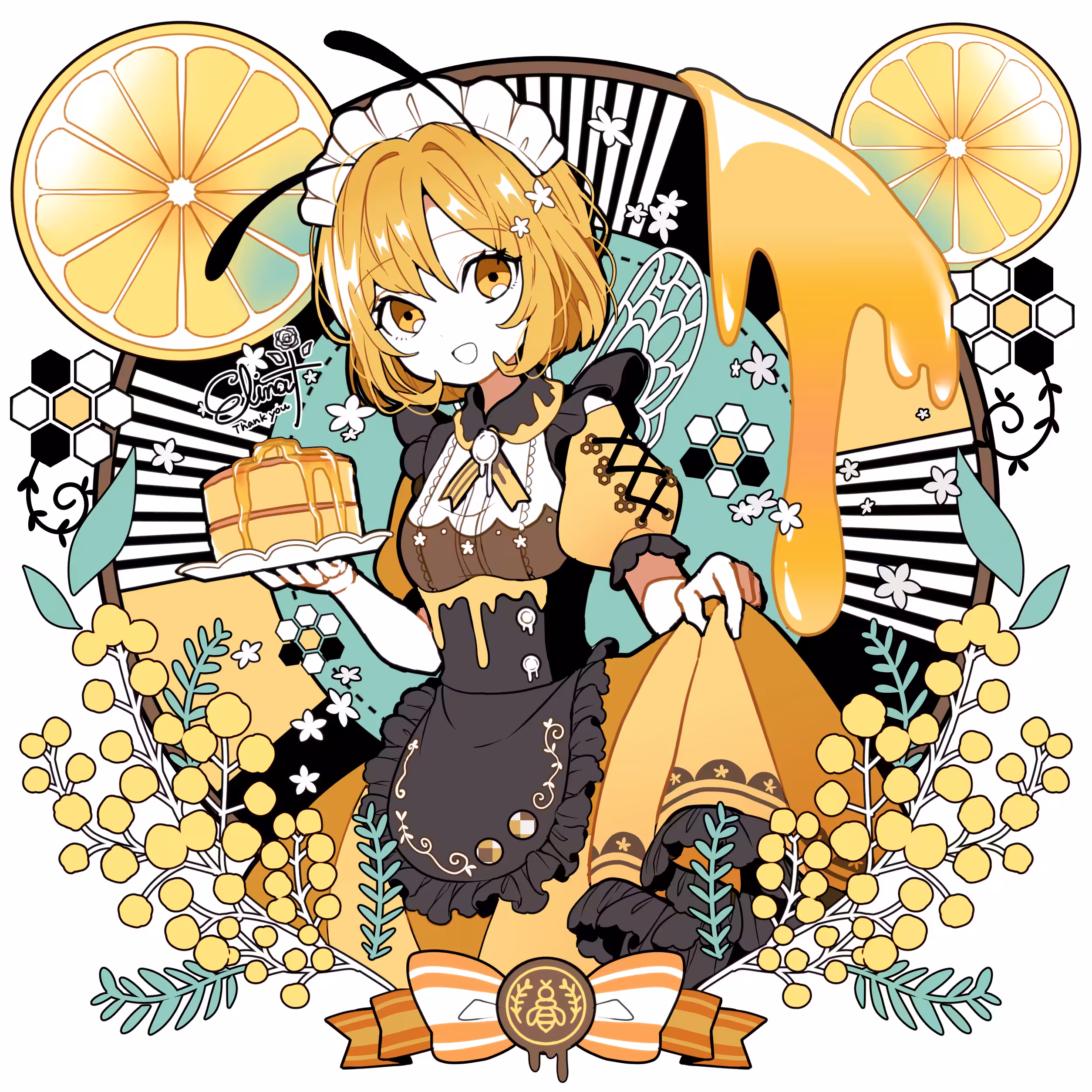 The worker bee maid.