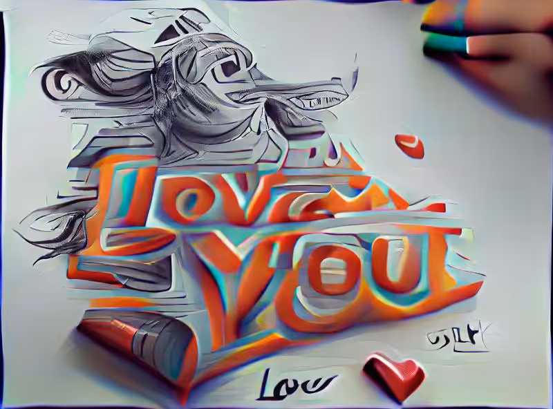Abraham's First Works: I love you!
