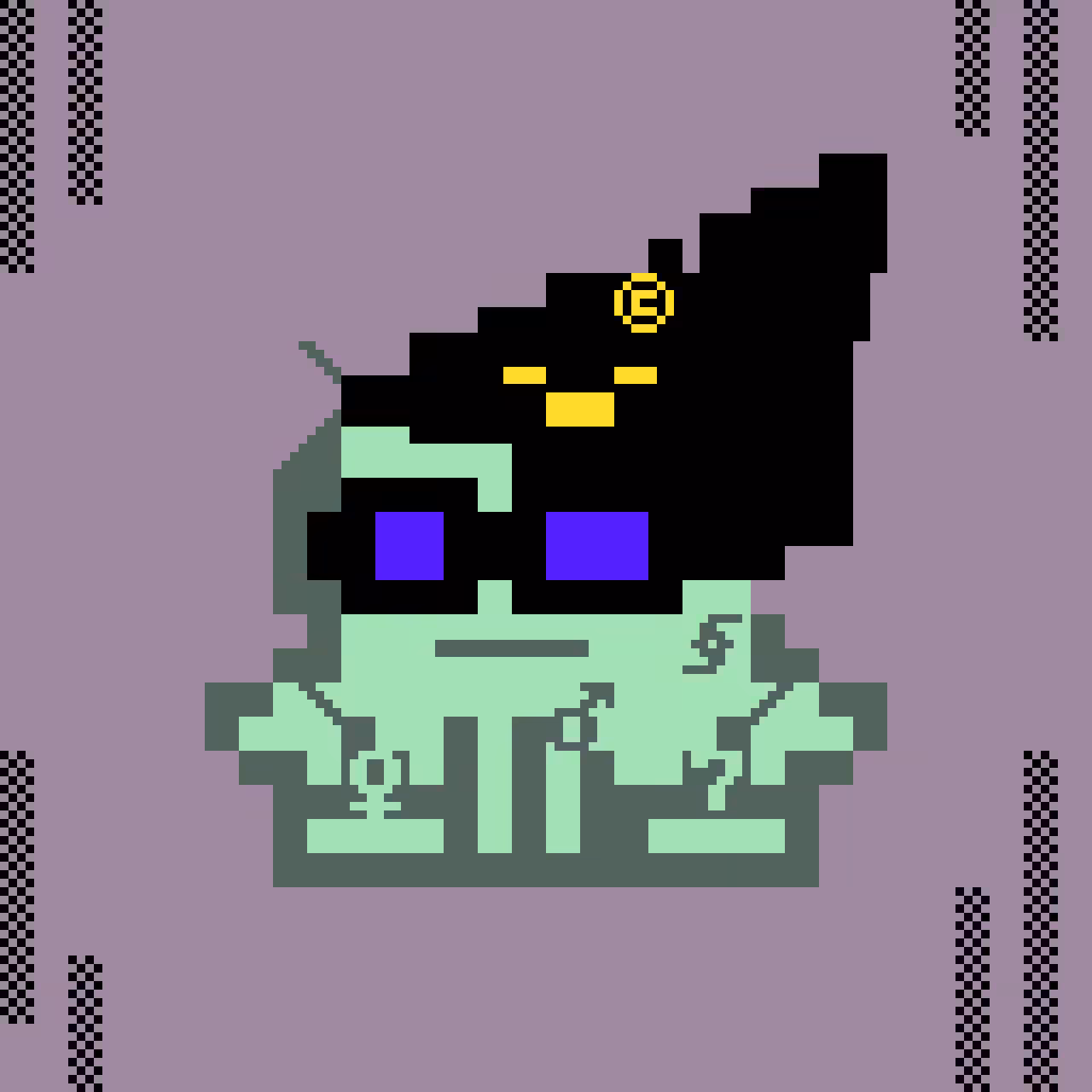 ASCII CrypToadz #1498