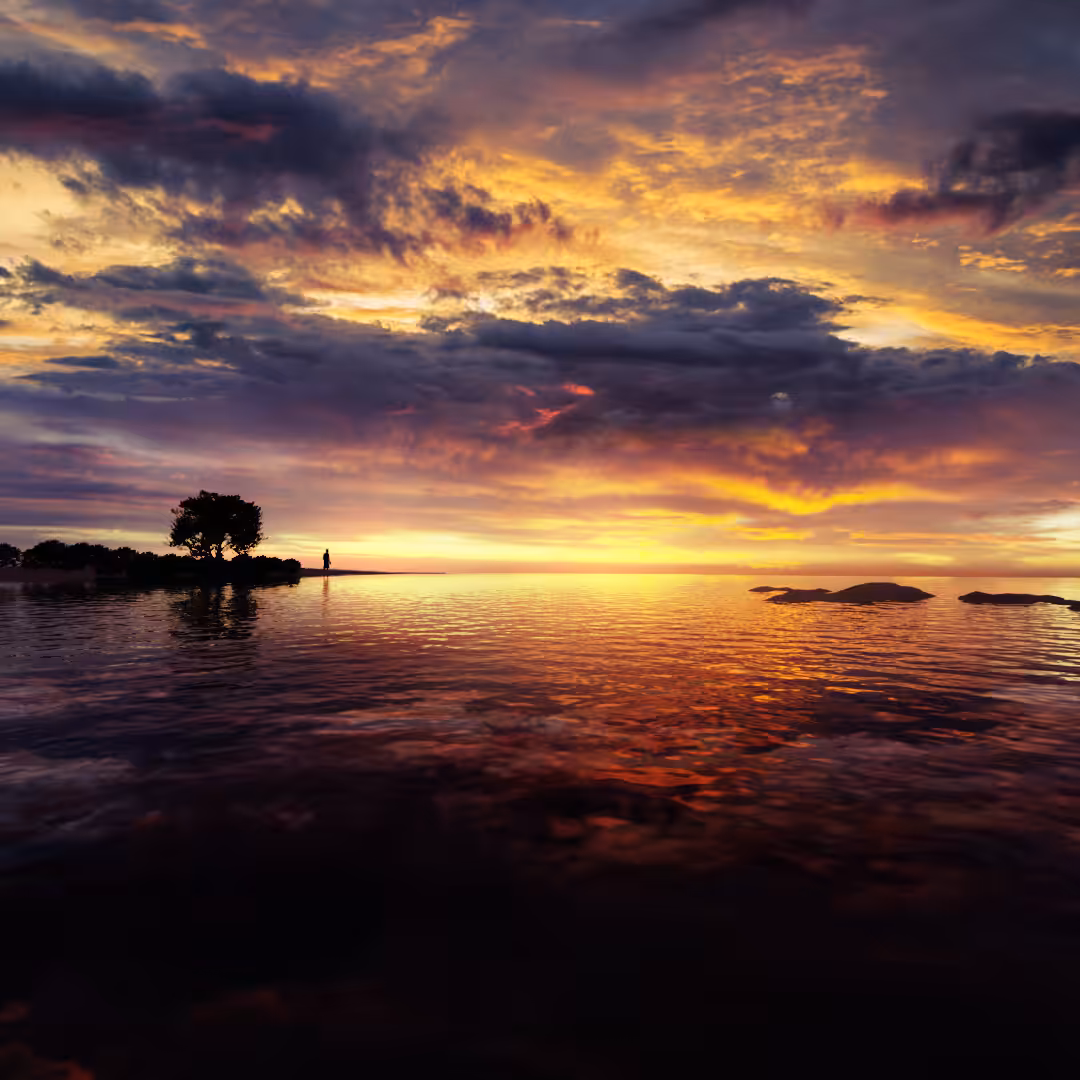 A Dramatic Sunset