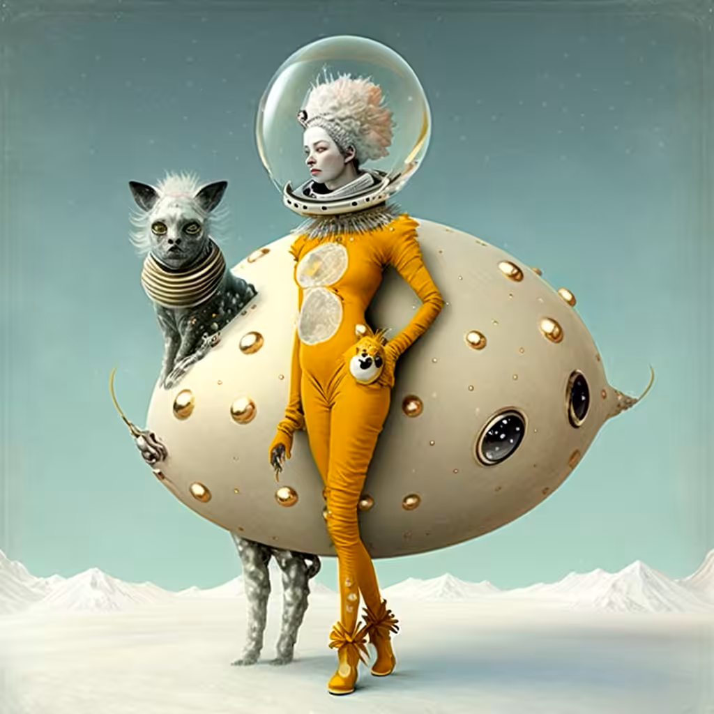 Surreal Oddities #29 (Space Parody)