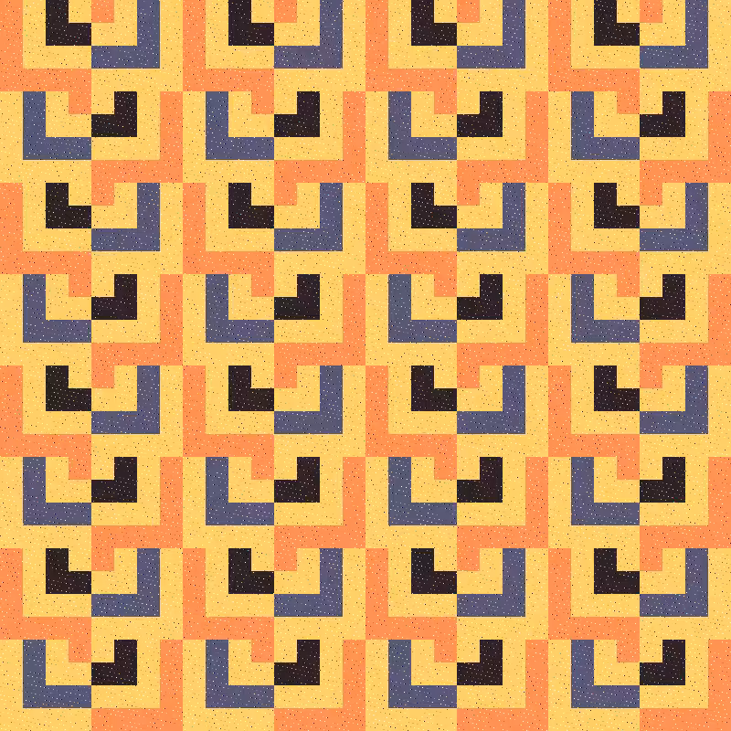 Regular Tile painting #4