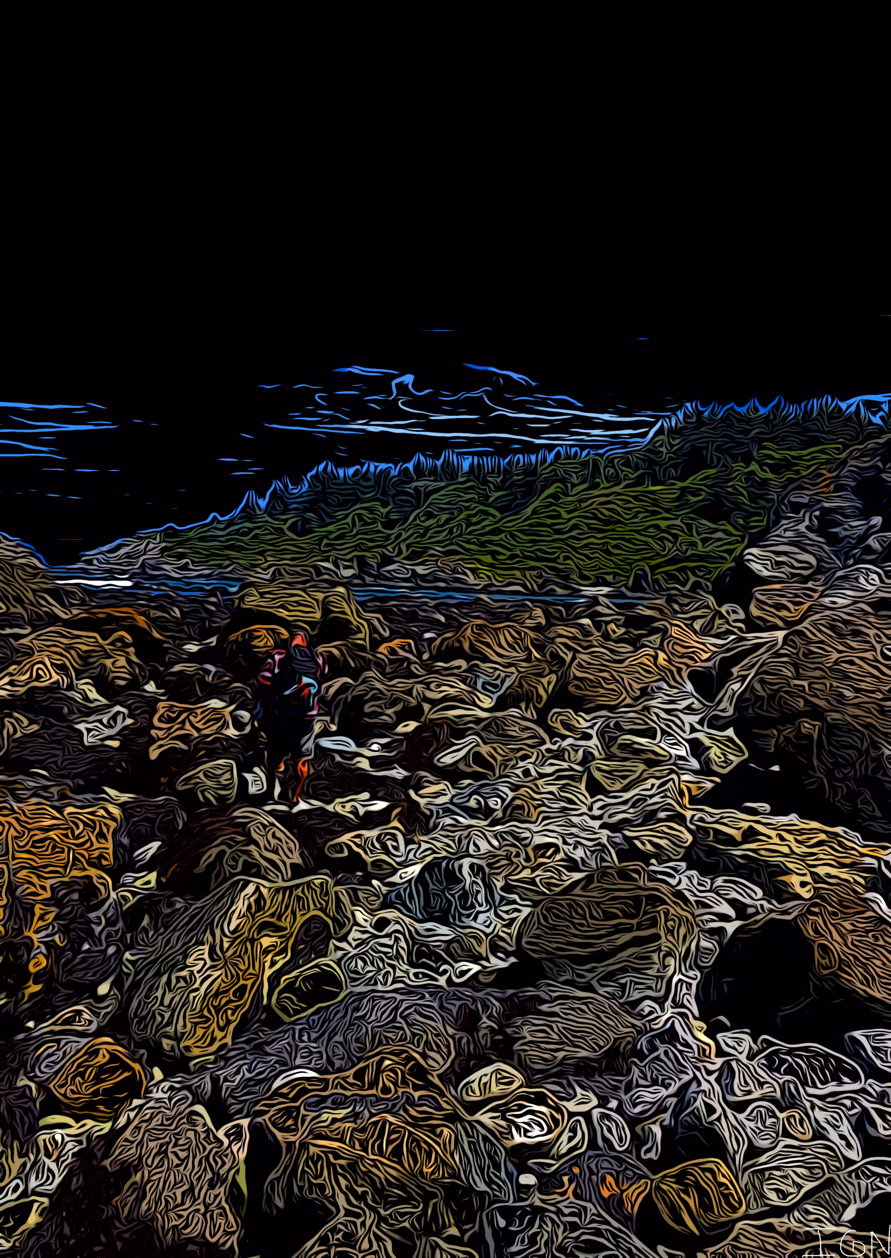 Walks and Rocks 