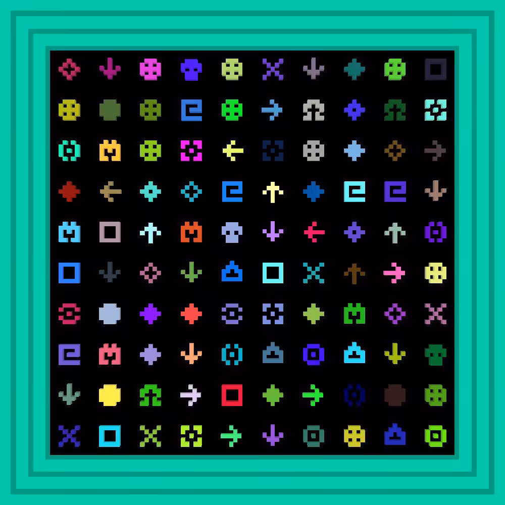 Fuck :: Procedural Symbols #240/1000