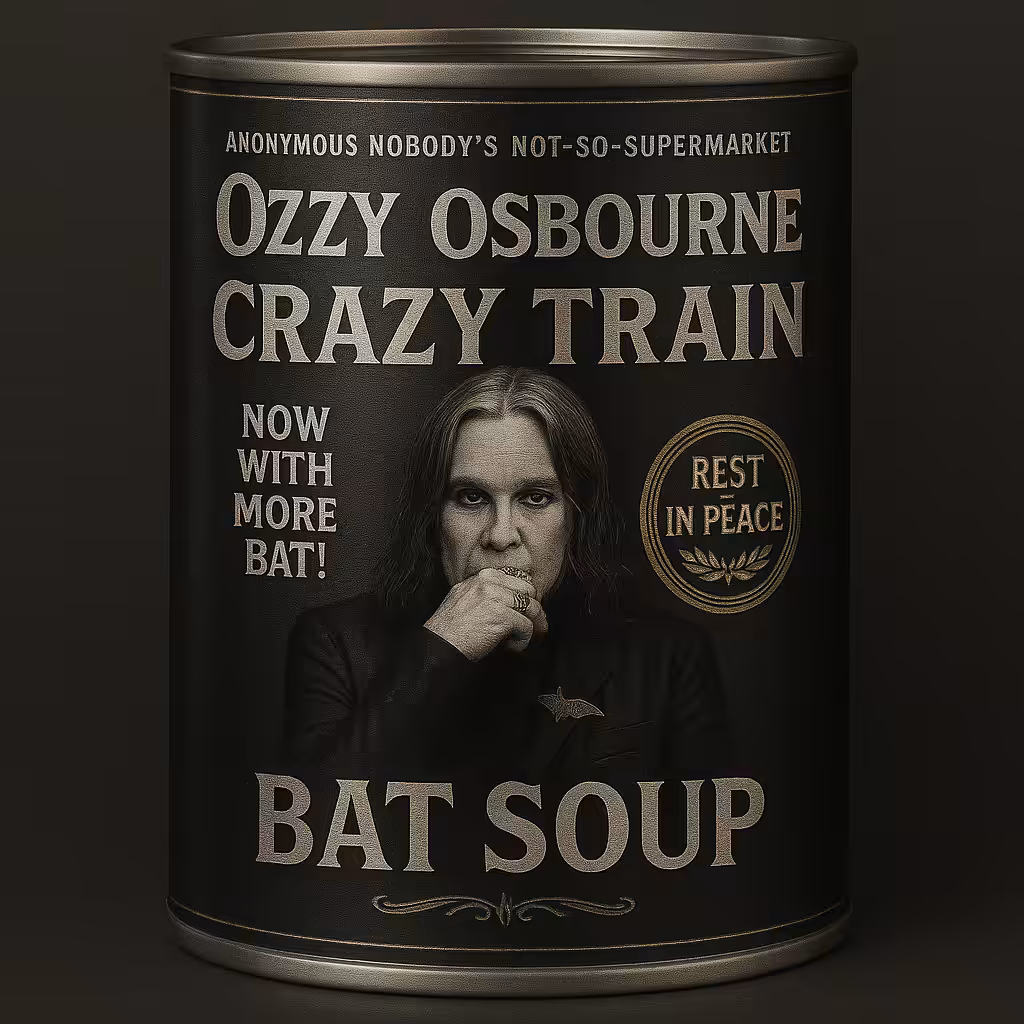 Ozzy Osbourne Crazy Train Bat Soup