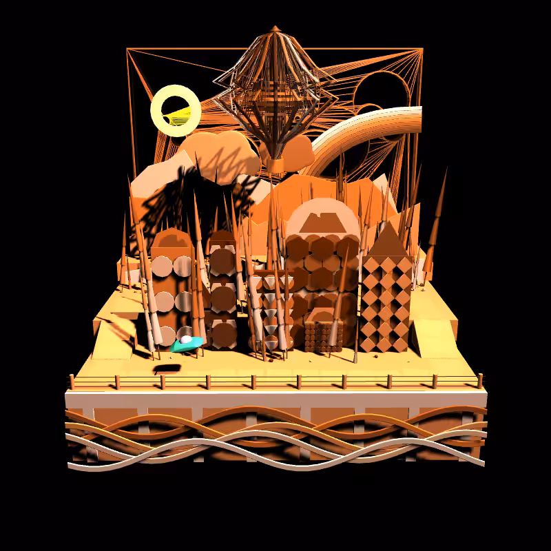 Paper Art 3D #192