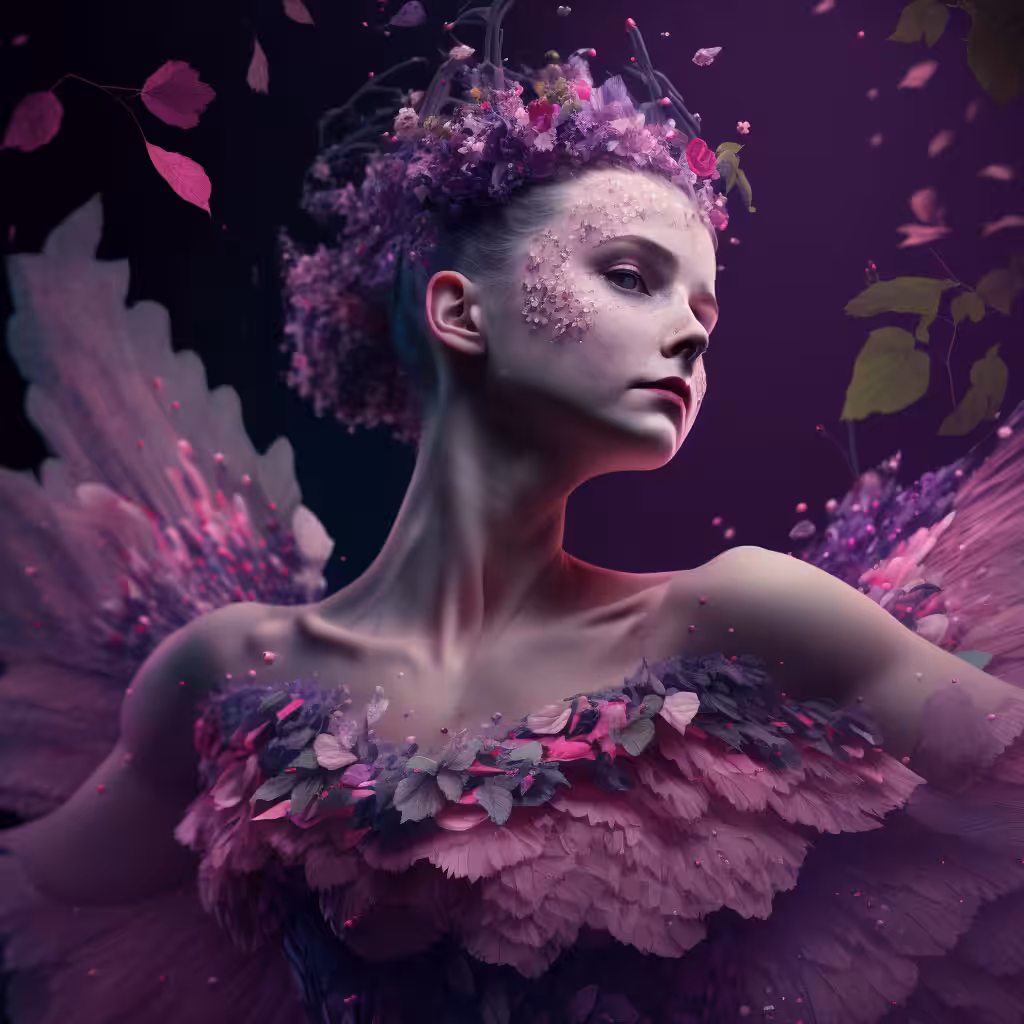 Beautiful Pink Ballerina 2