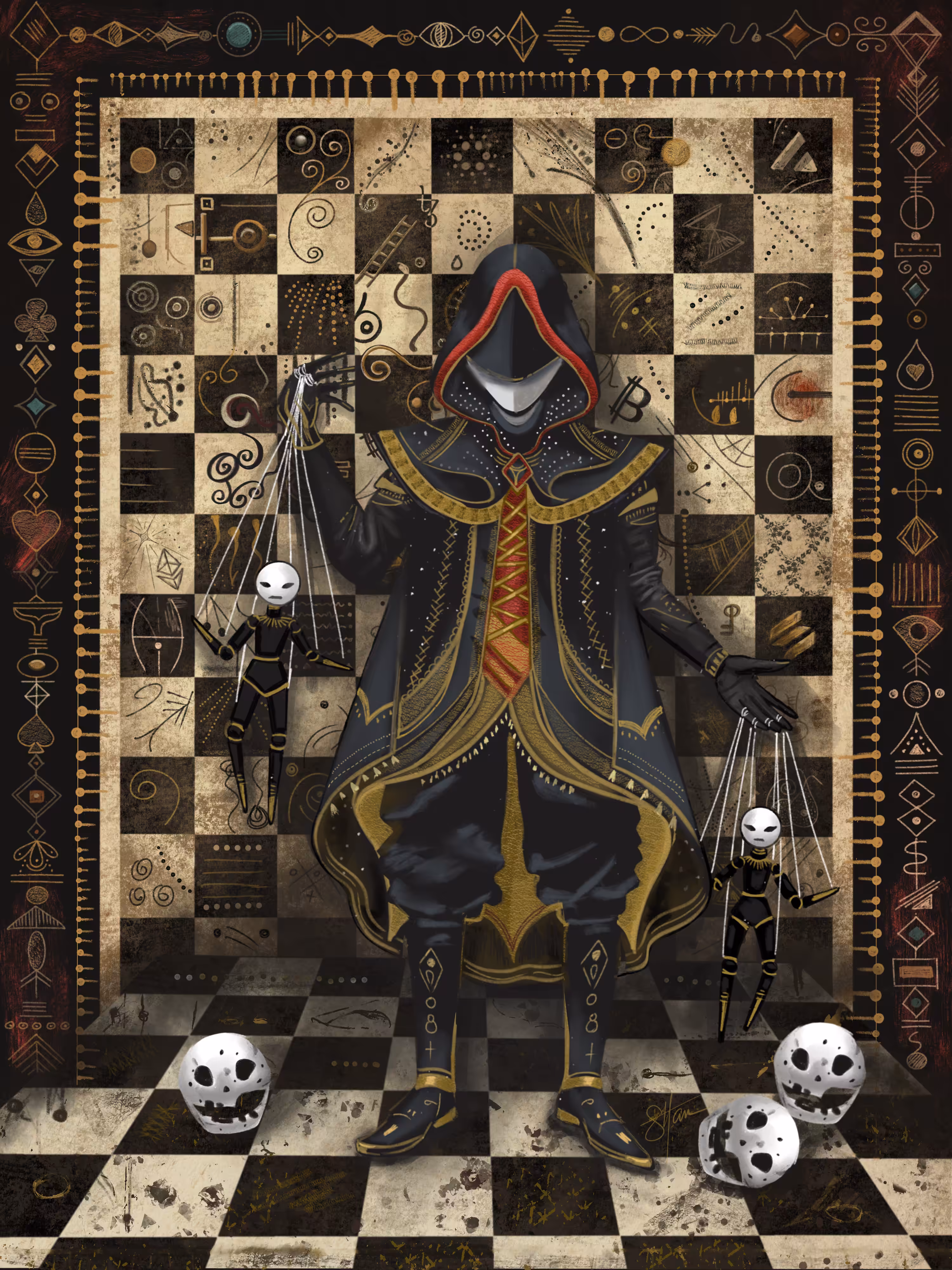 Life’s A Game: Masked Choreography