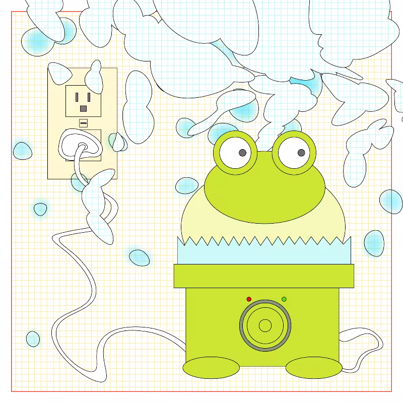 Frog Humidifier #51