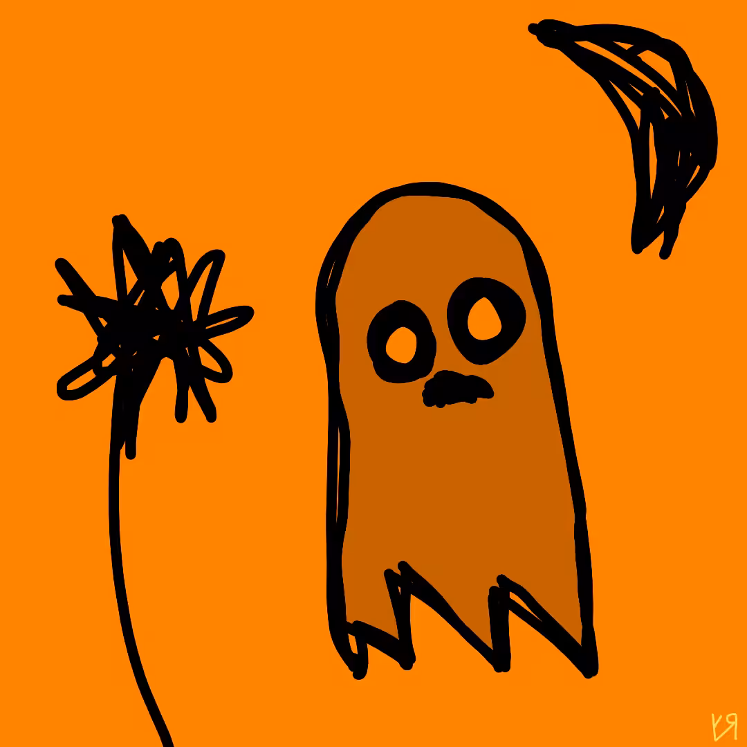"Not Big Ghost" by Richard F. Yates (Holy Fool)