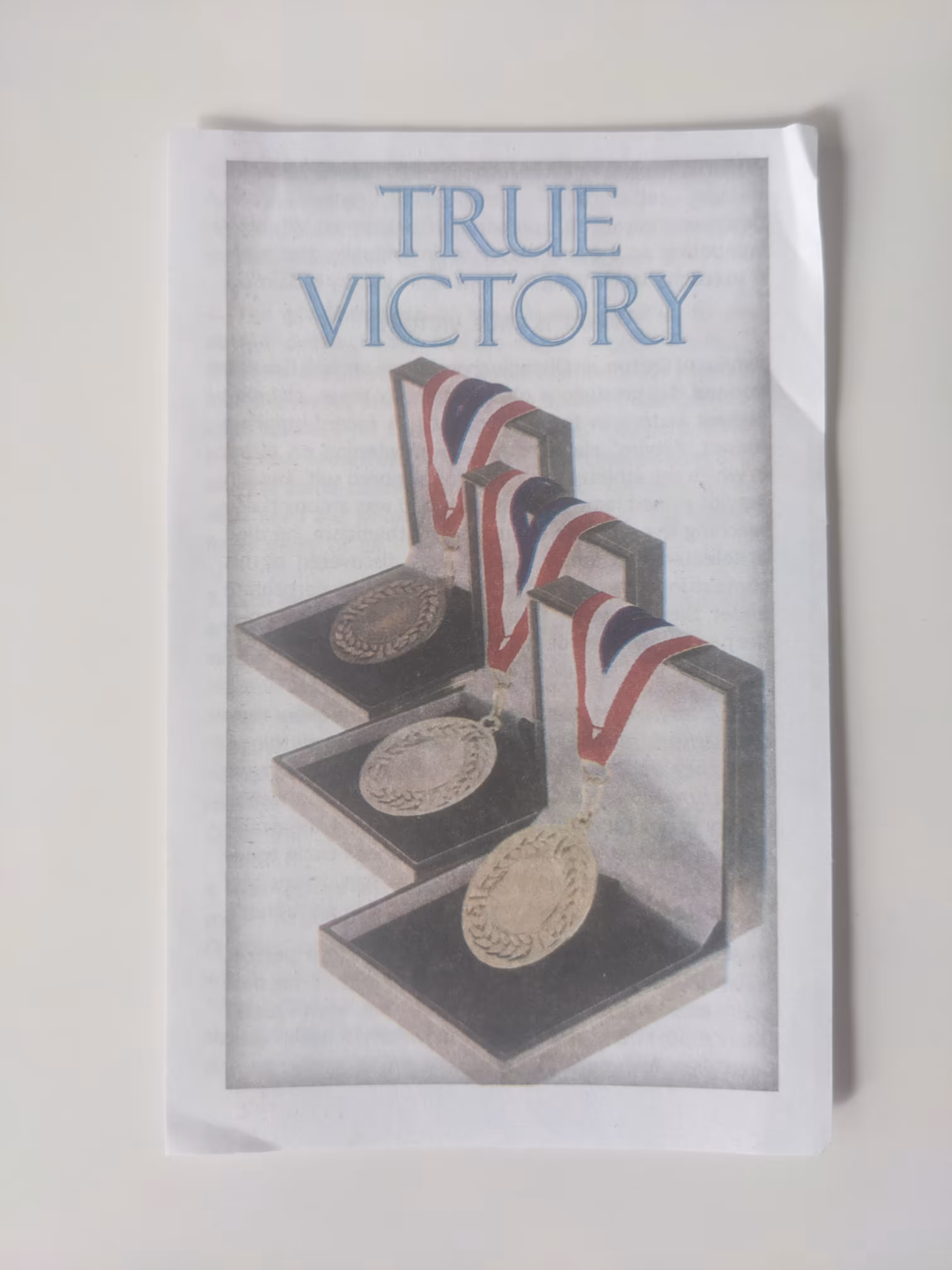 Subway Jesus Pamphlets: True Victory