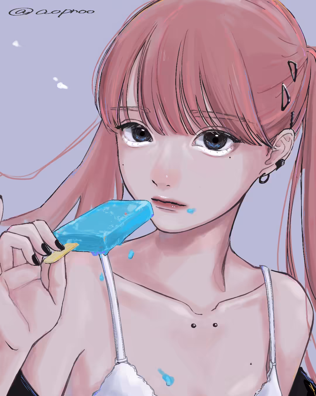 Sweet and melting summer