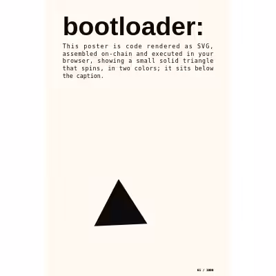 bootloader: selfie #61